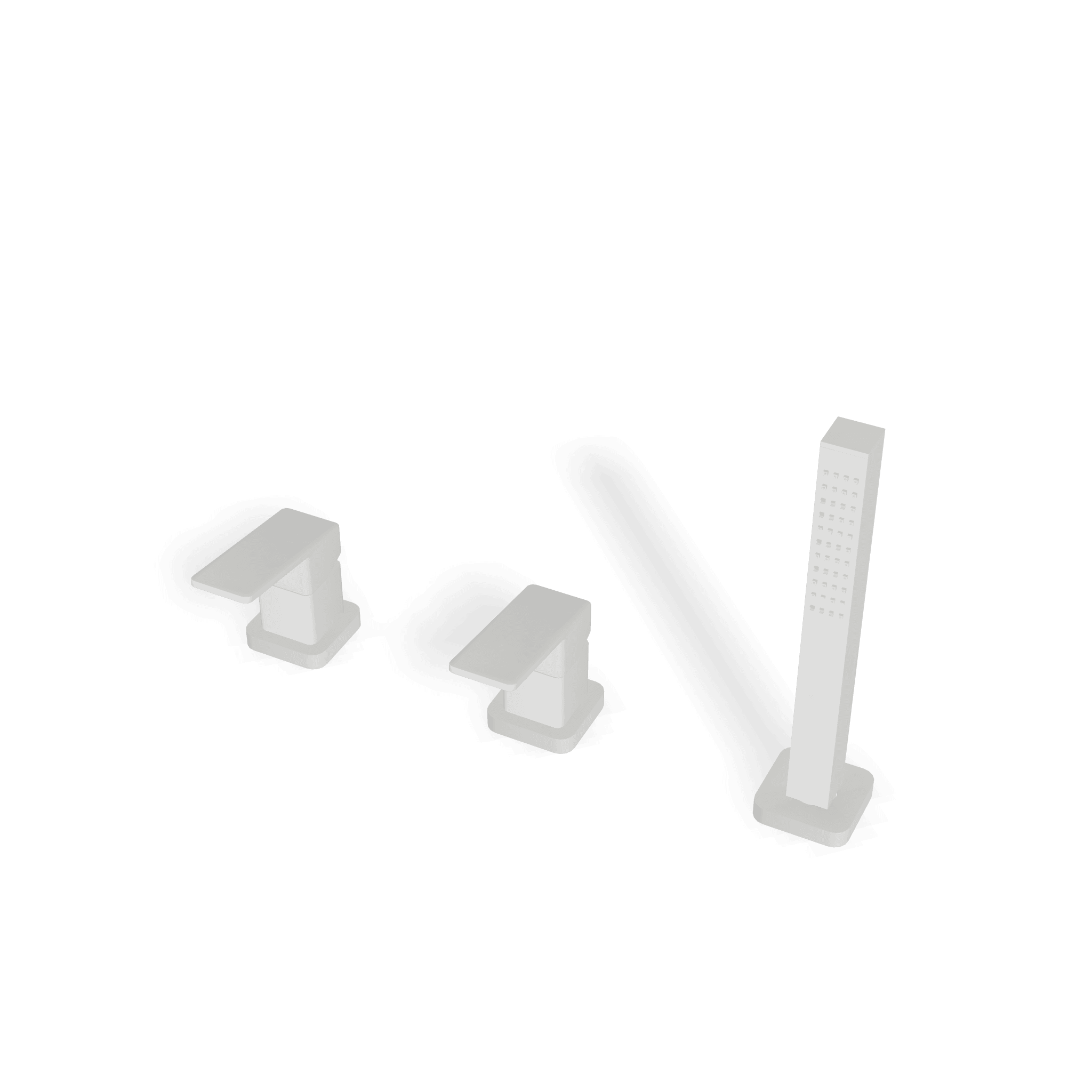 Смеситель на борт ванны без излива Pa36