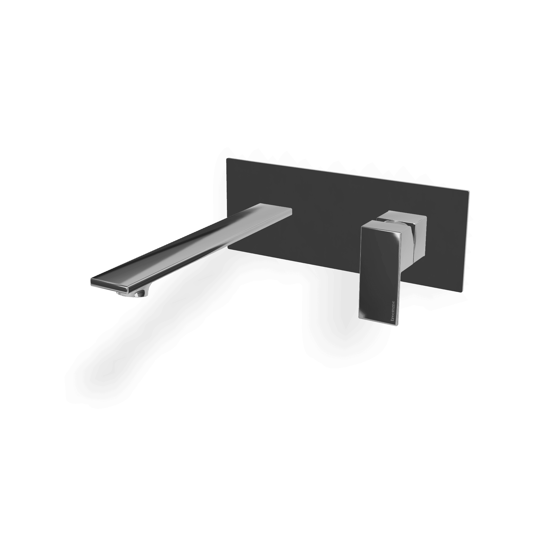 Внешняя часть смесителя для раковины из стены 180 мм Q30