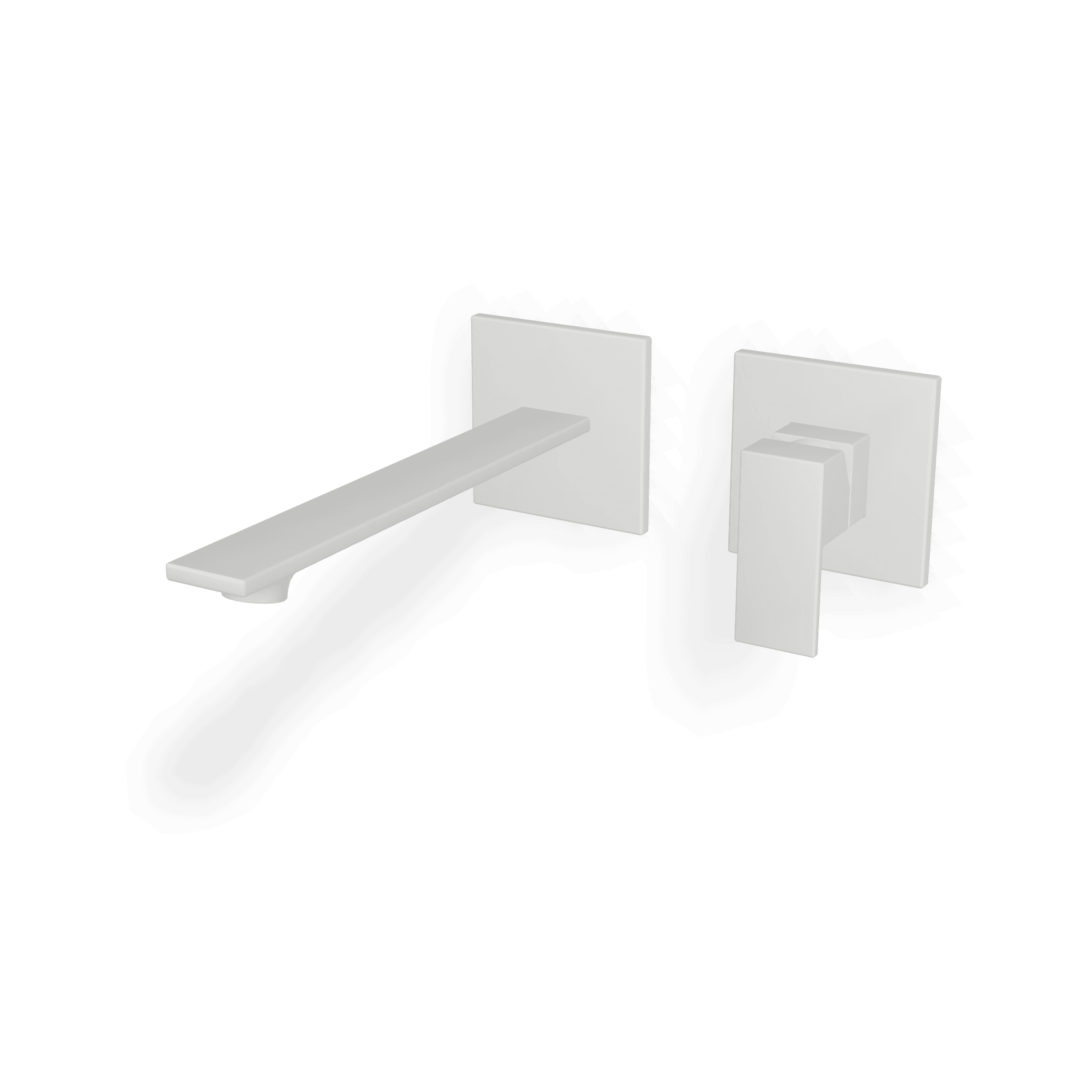 Внешняя часть смесителя для раковины из стены 185 мм Q30