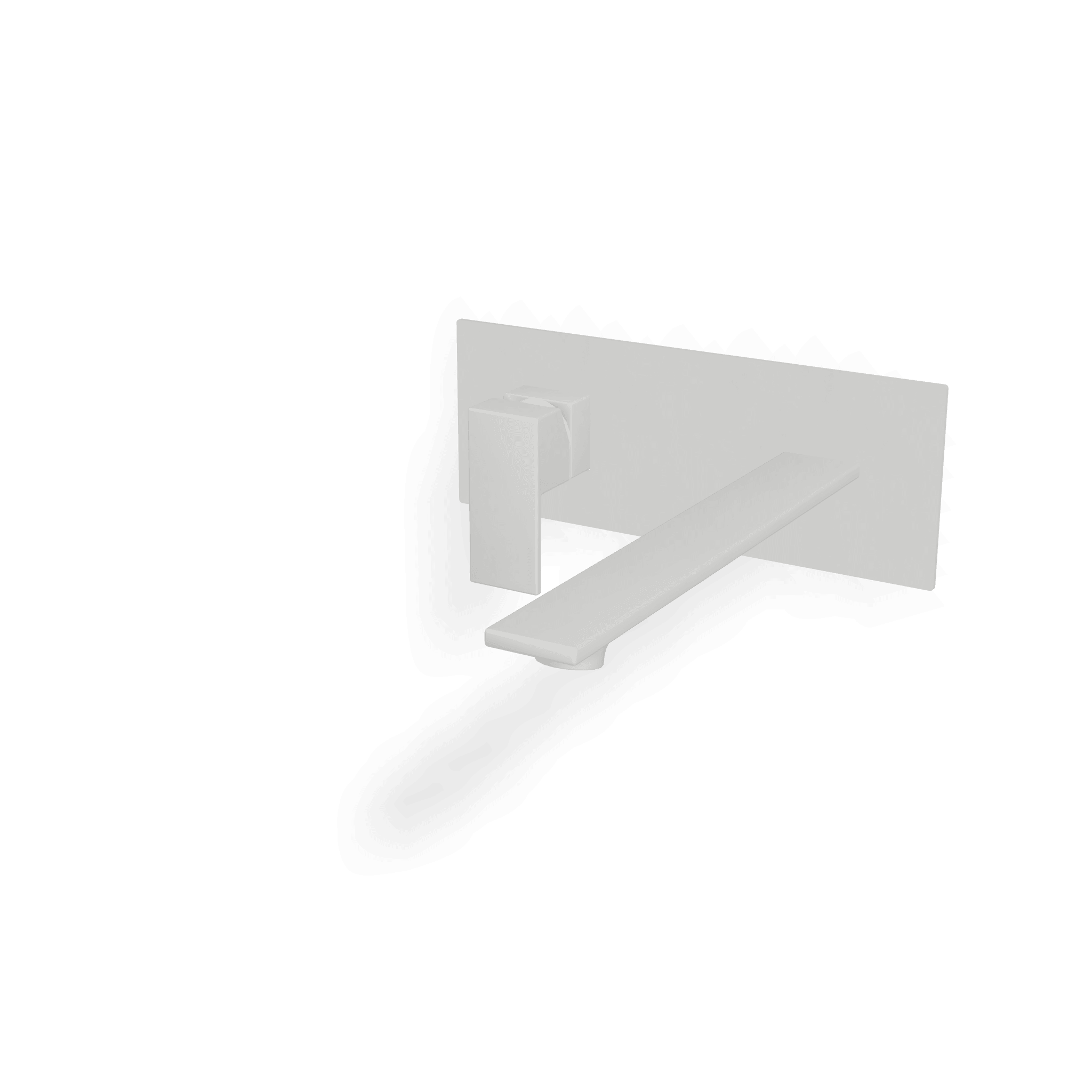 Внешняя часть смесителя для раковины из стены 180 мм Q30