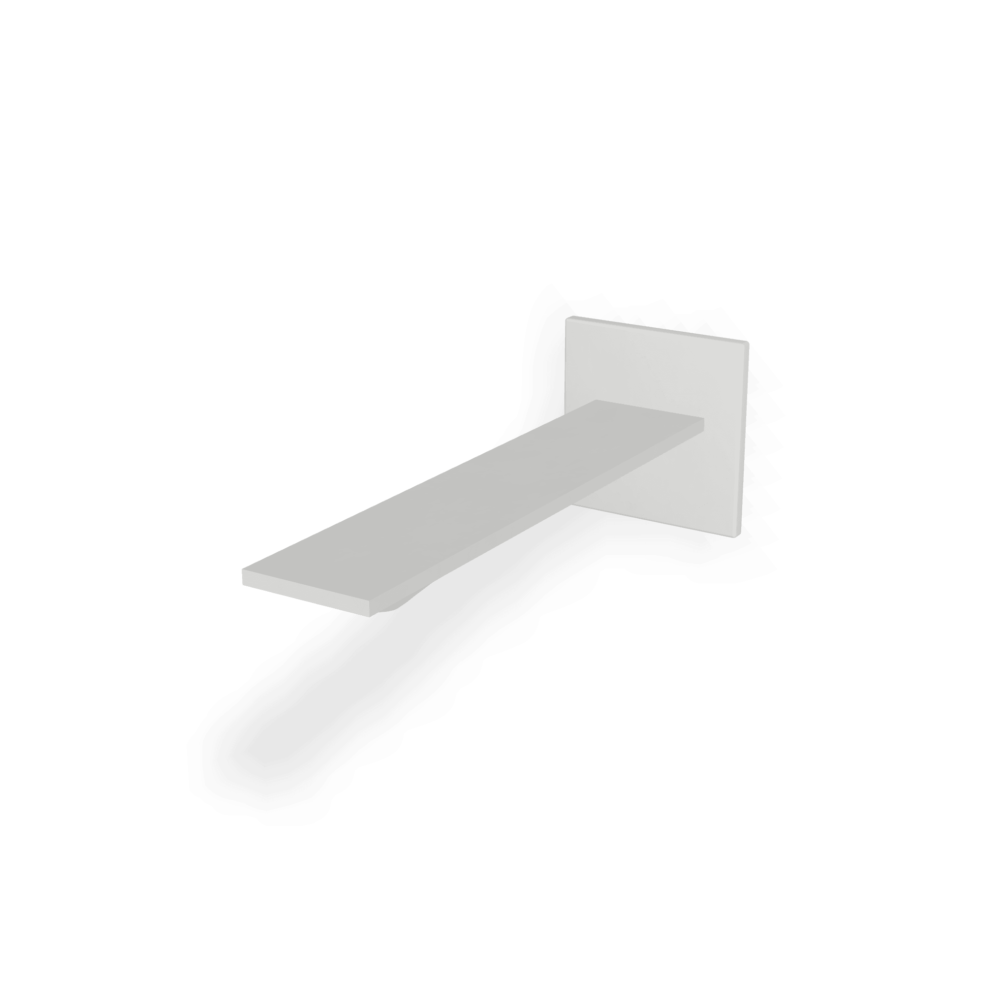 Излив для ванны настенный 190 мм Q30