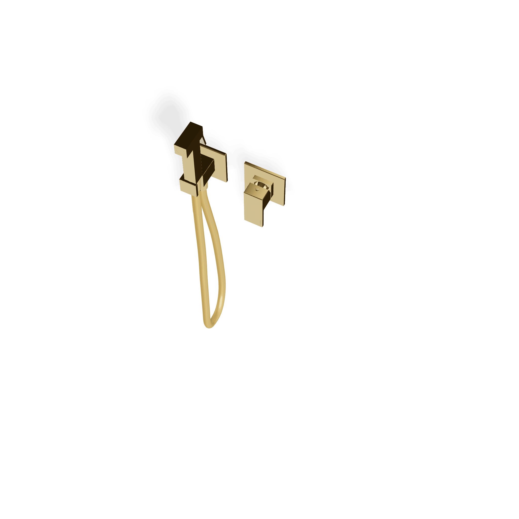 Внешняя часть смесителя с гигиеническим душем