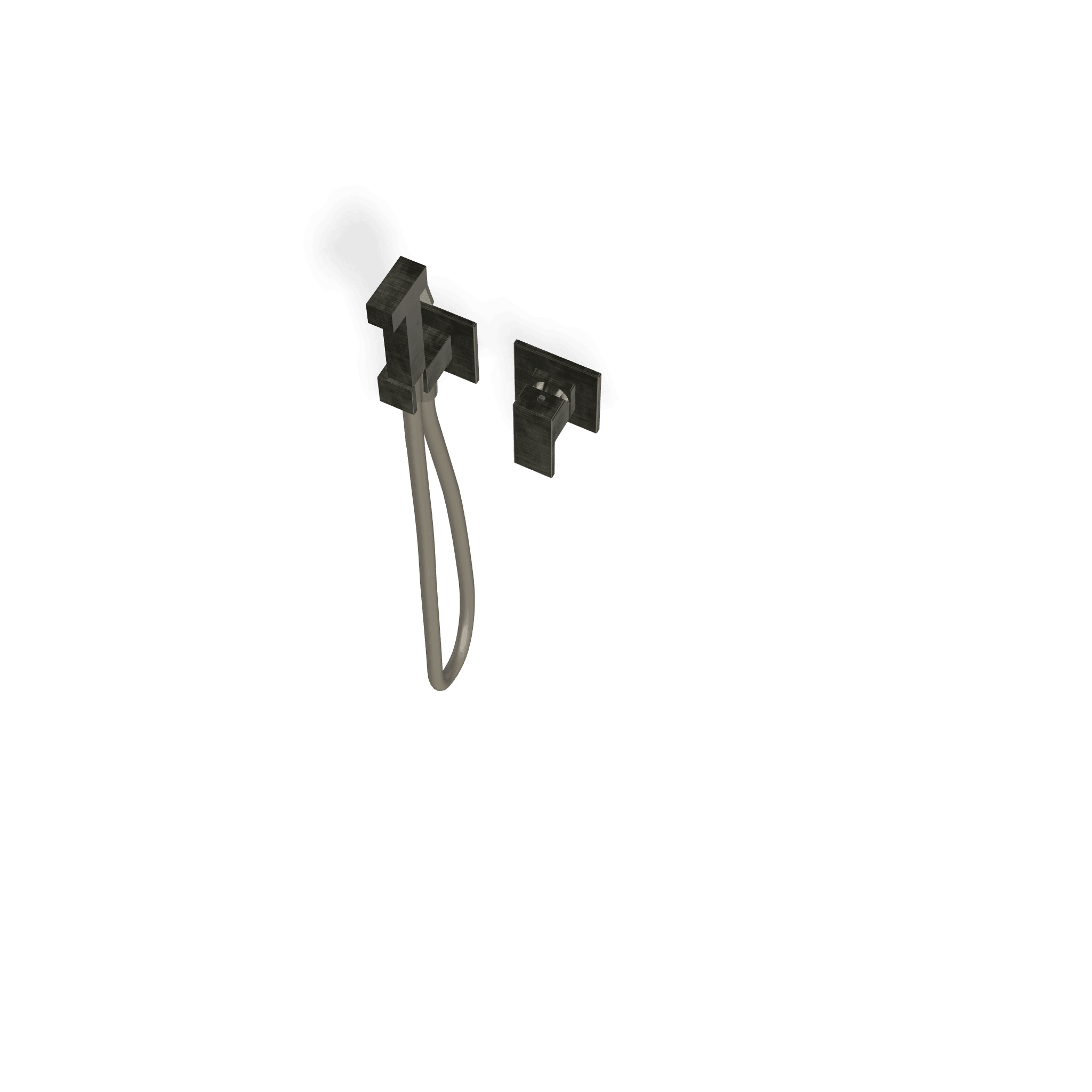 Внешняя часть смесителя с гигиеническим душем