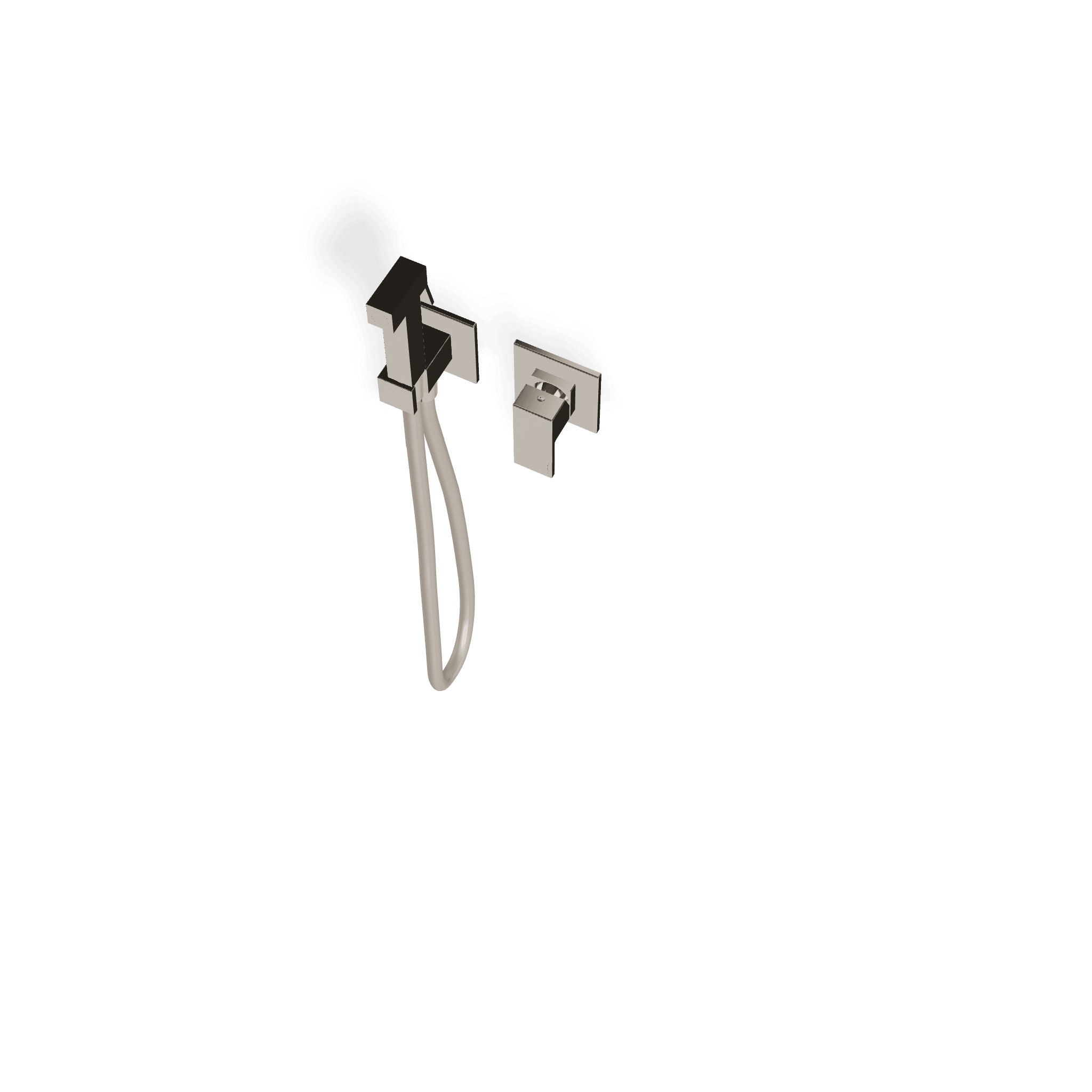 Внешняя часть смесителя с гигиеническим душем