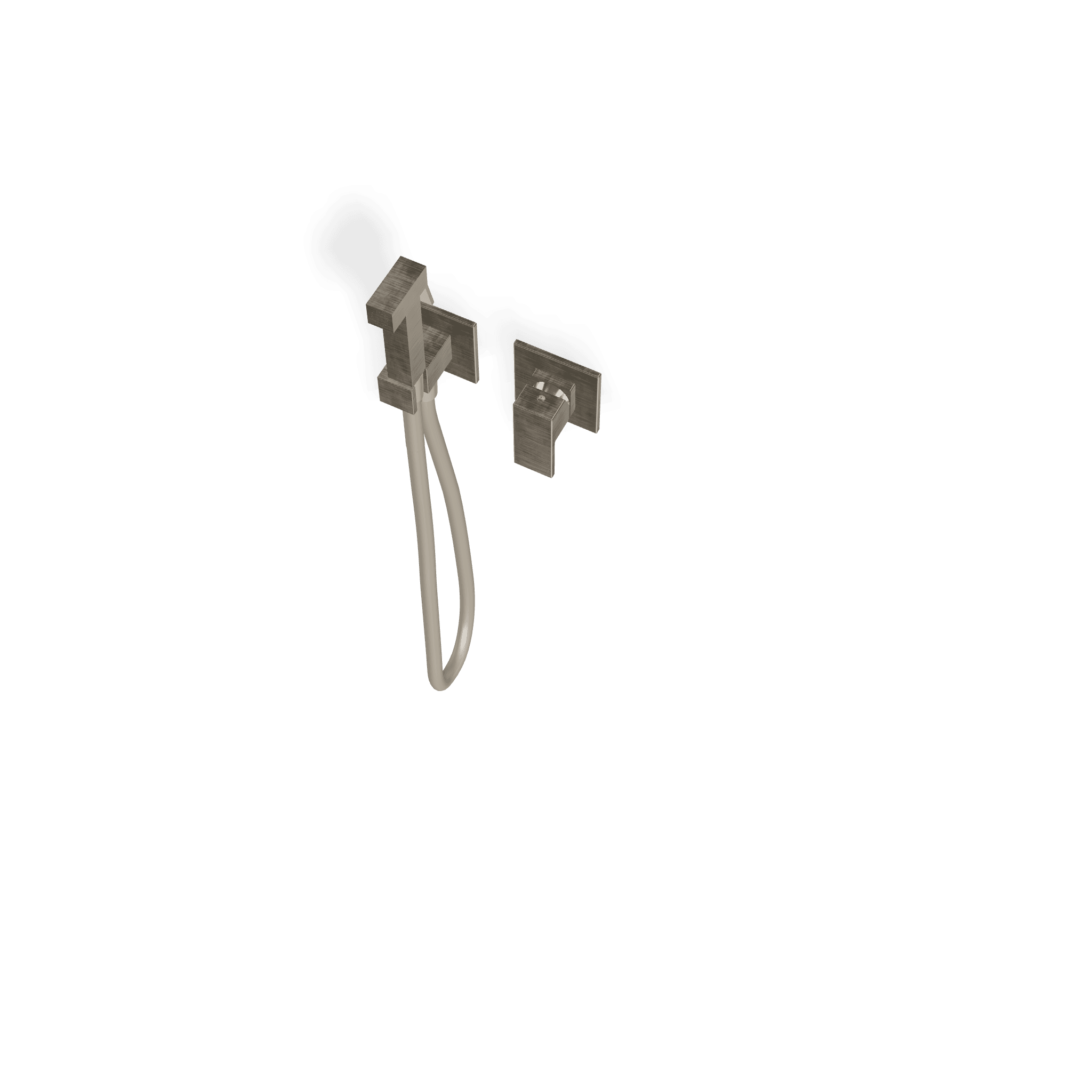 Внешняя часть смесителя с гигиеническим душем