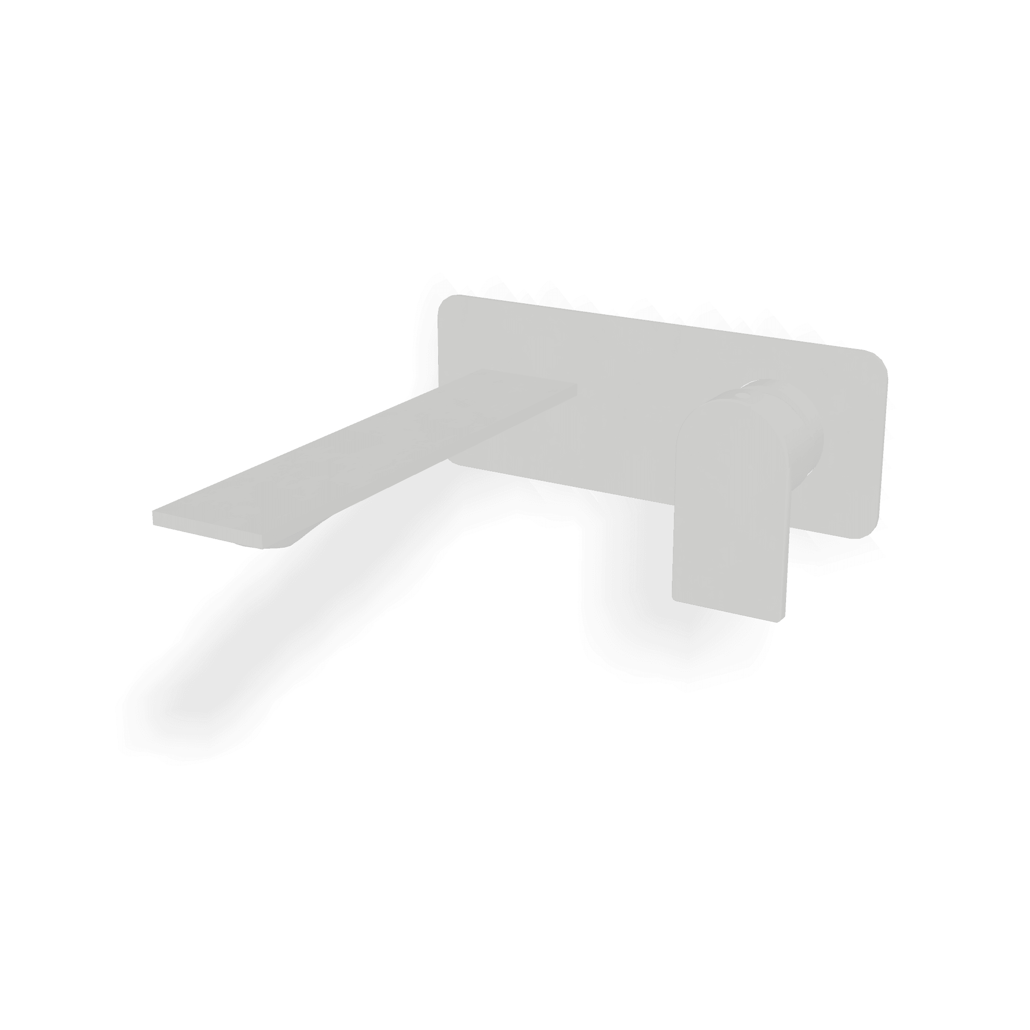 Внешняя часть смесителя для раковины из стены 182 мм Ran