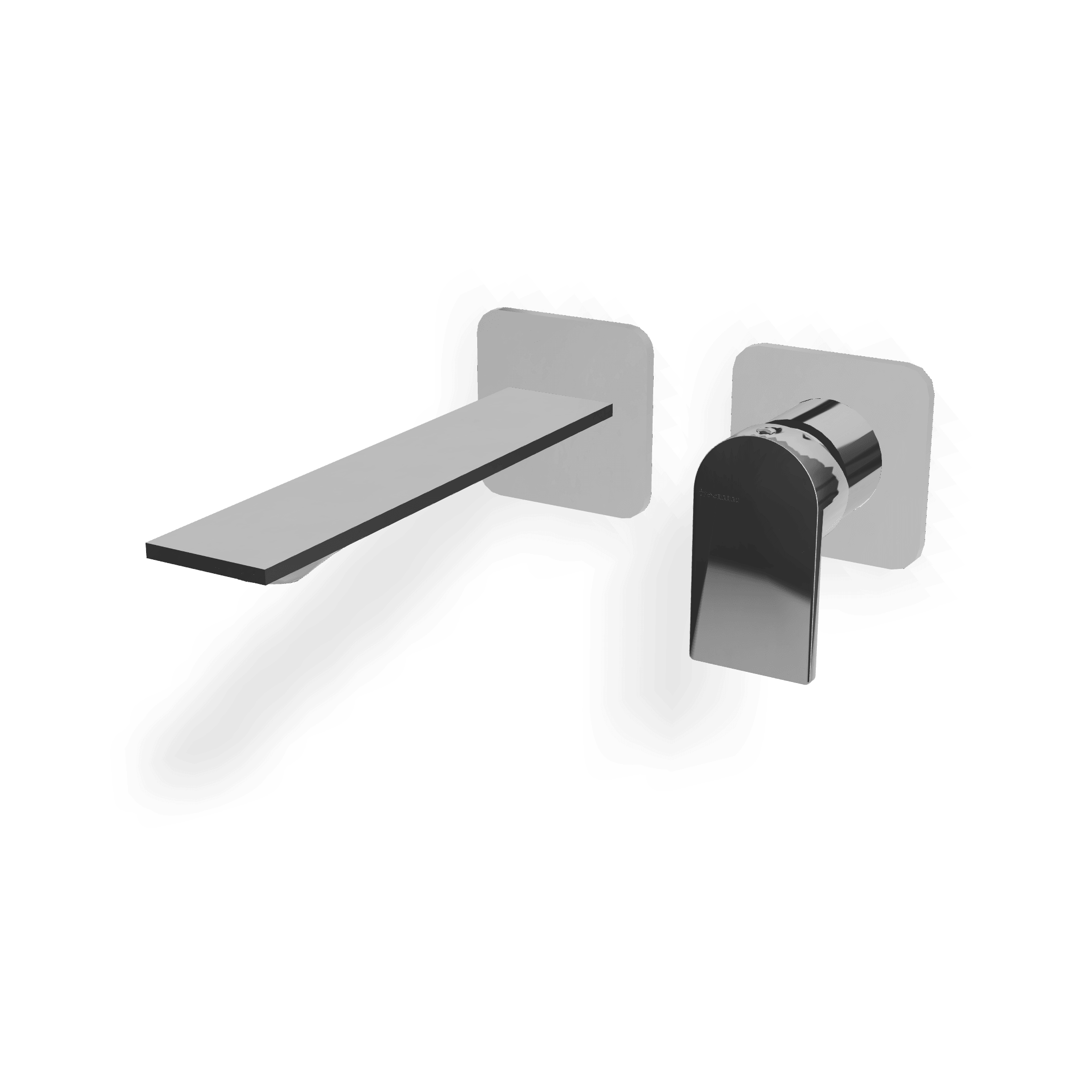 Внешняя часть смесителя для раковины из стены 186 мм Ran