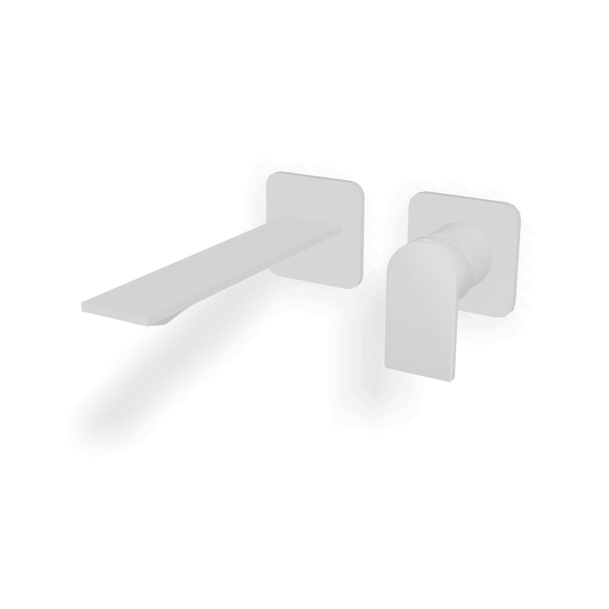 Внешняя часть смесителя для раковины из стены 186 мм Ran