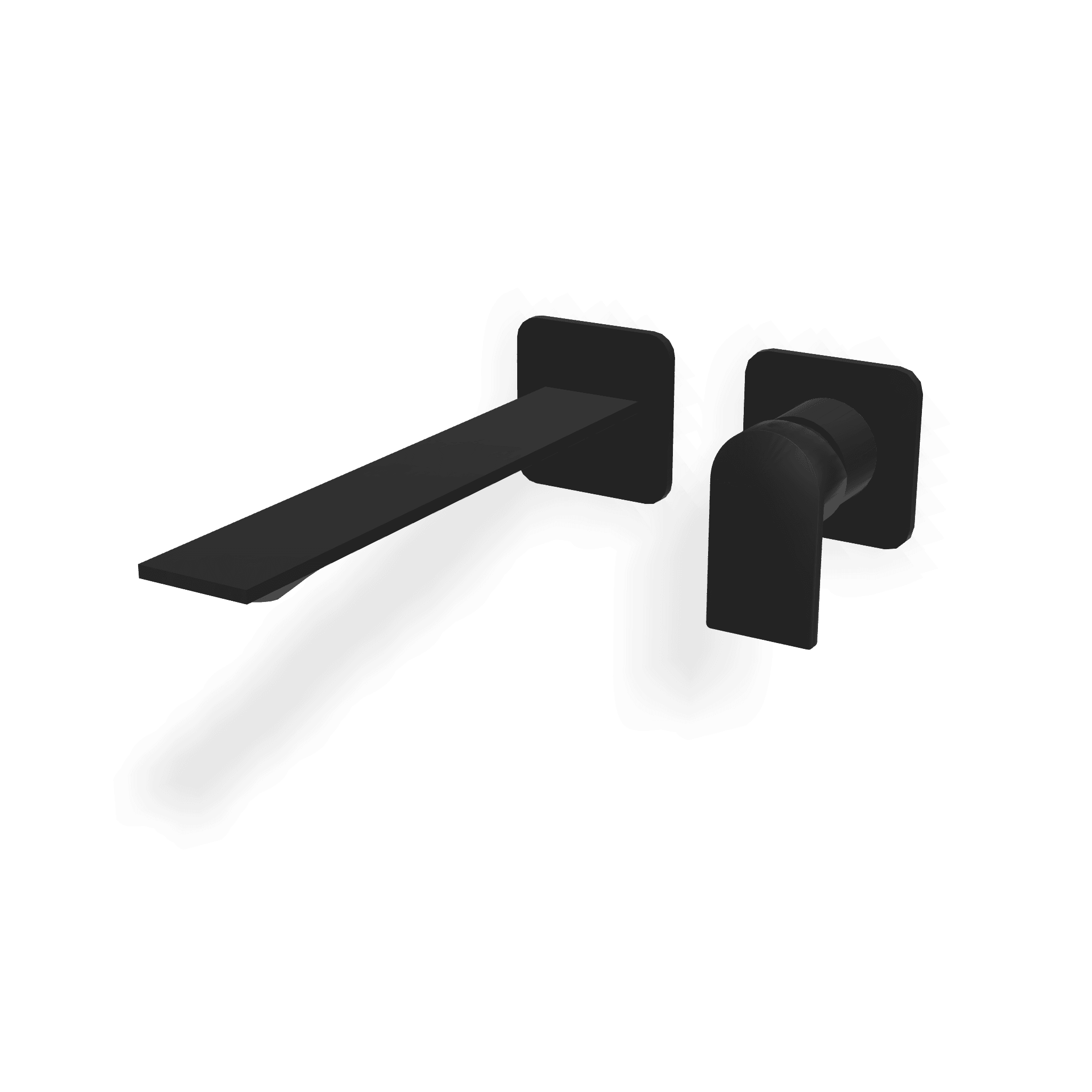 Внешняя часть смесителя для раковины из стены 236 мм Ran