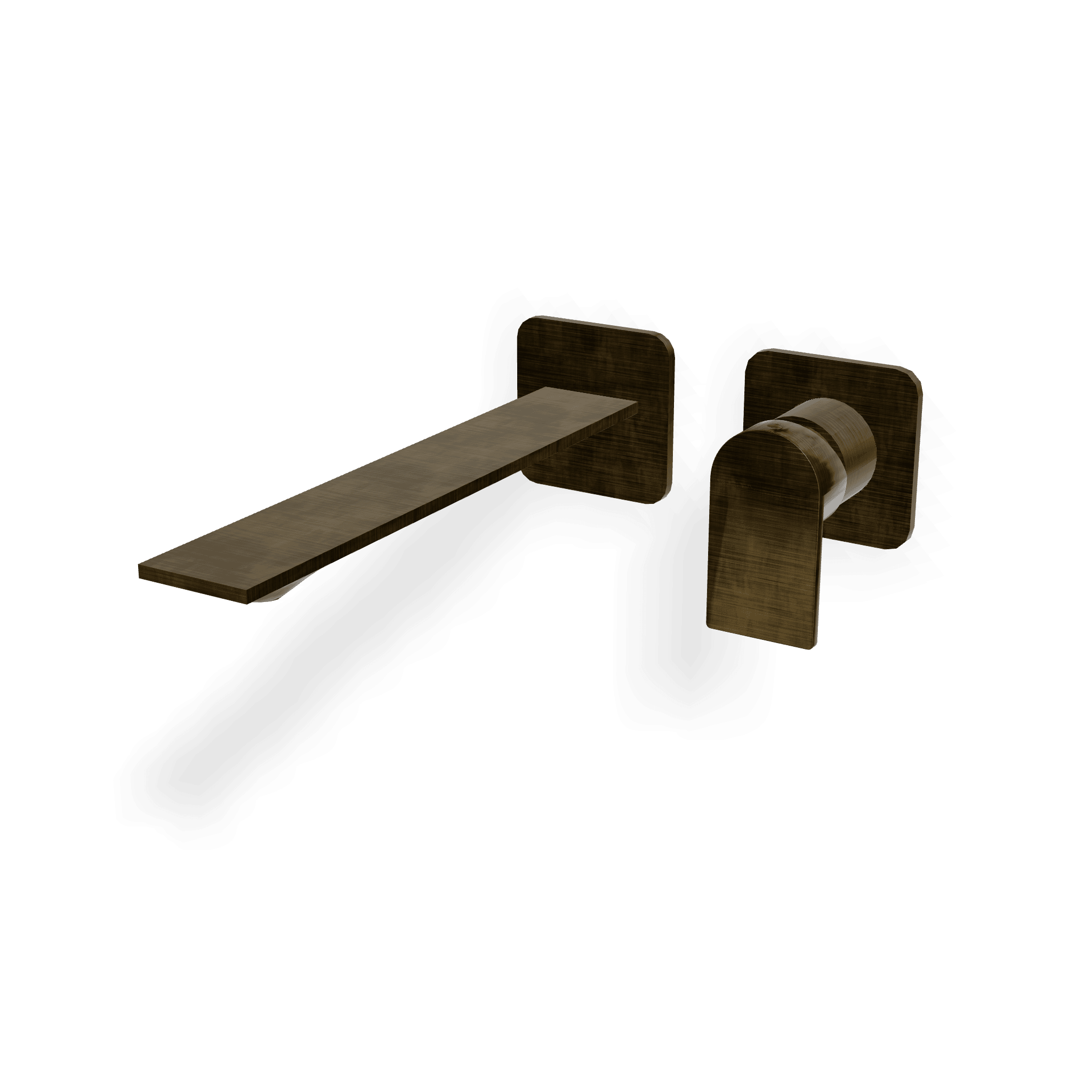 Внешняя часть смесителя для раковины из стены 236 мм Ran