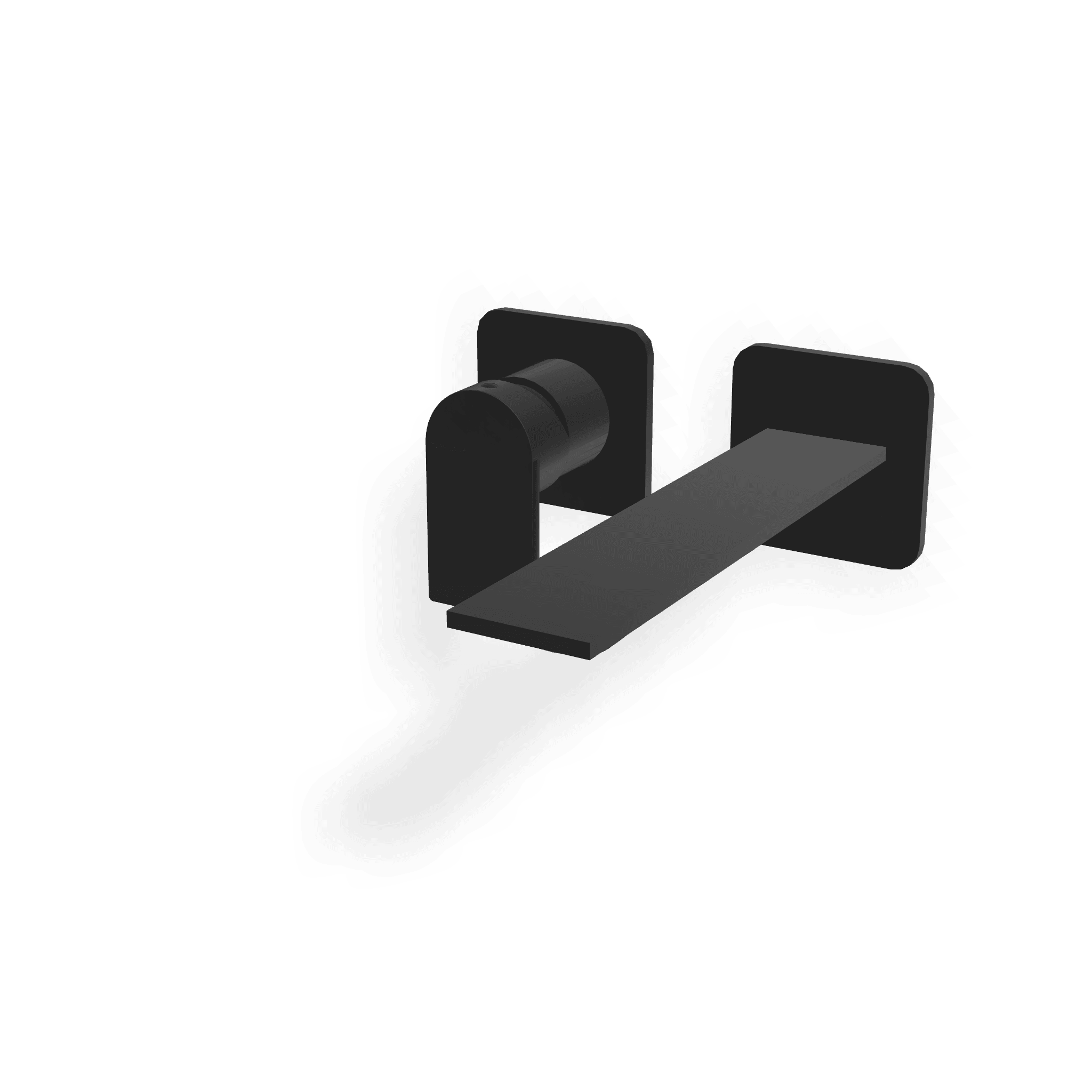 Внешняя часть смесителя для раковины из стены 186 мм Ran