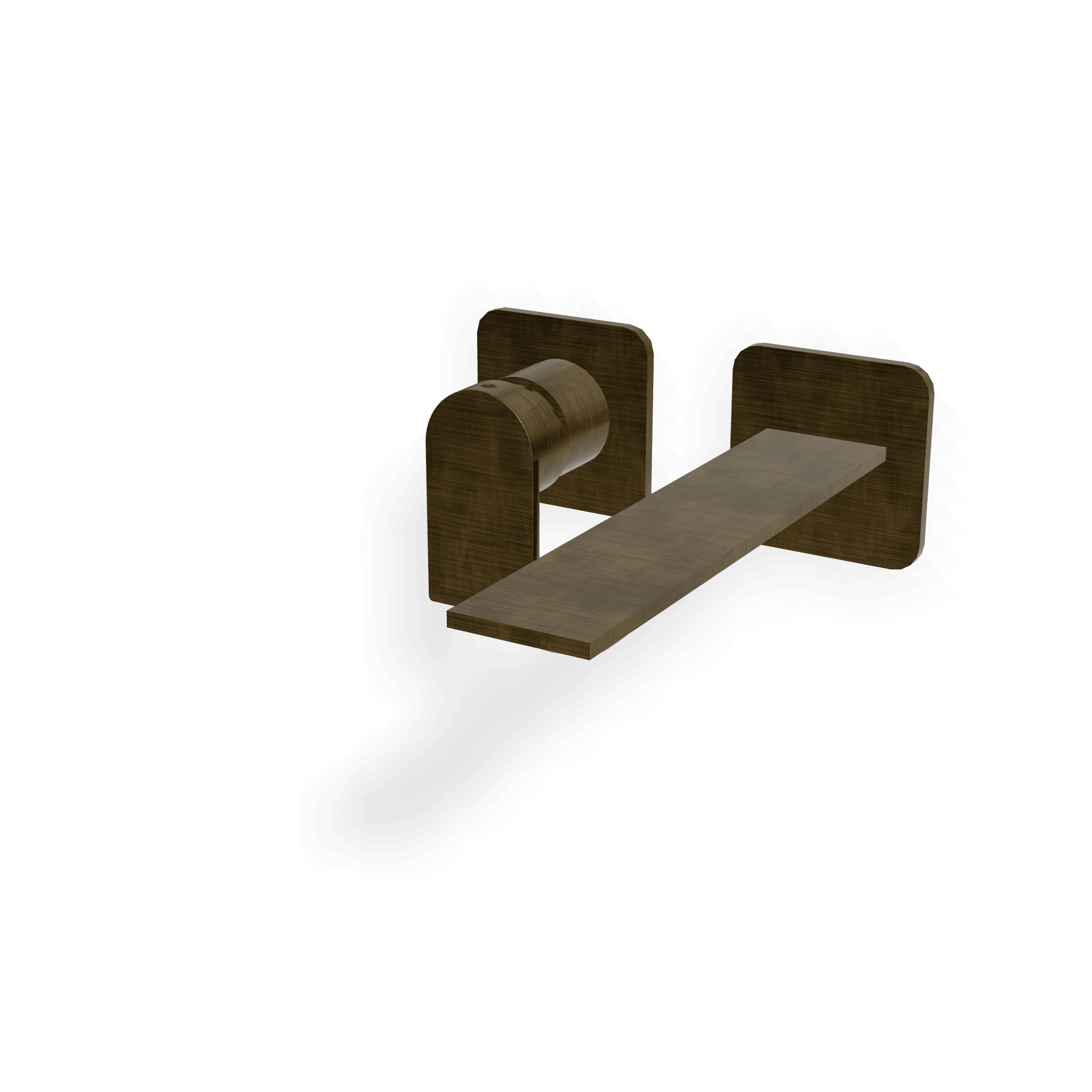 Внешняя часть смесителя для раковины из стены 186 мм Ran