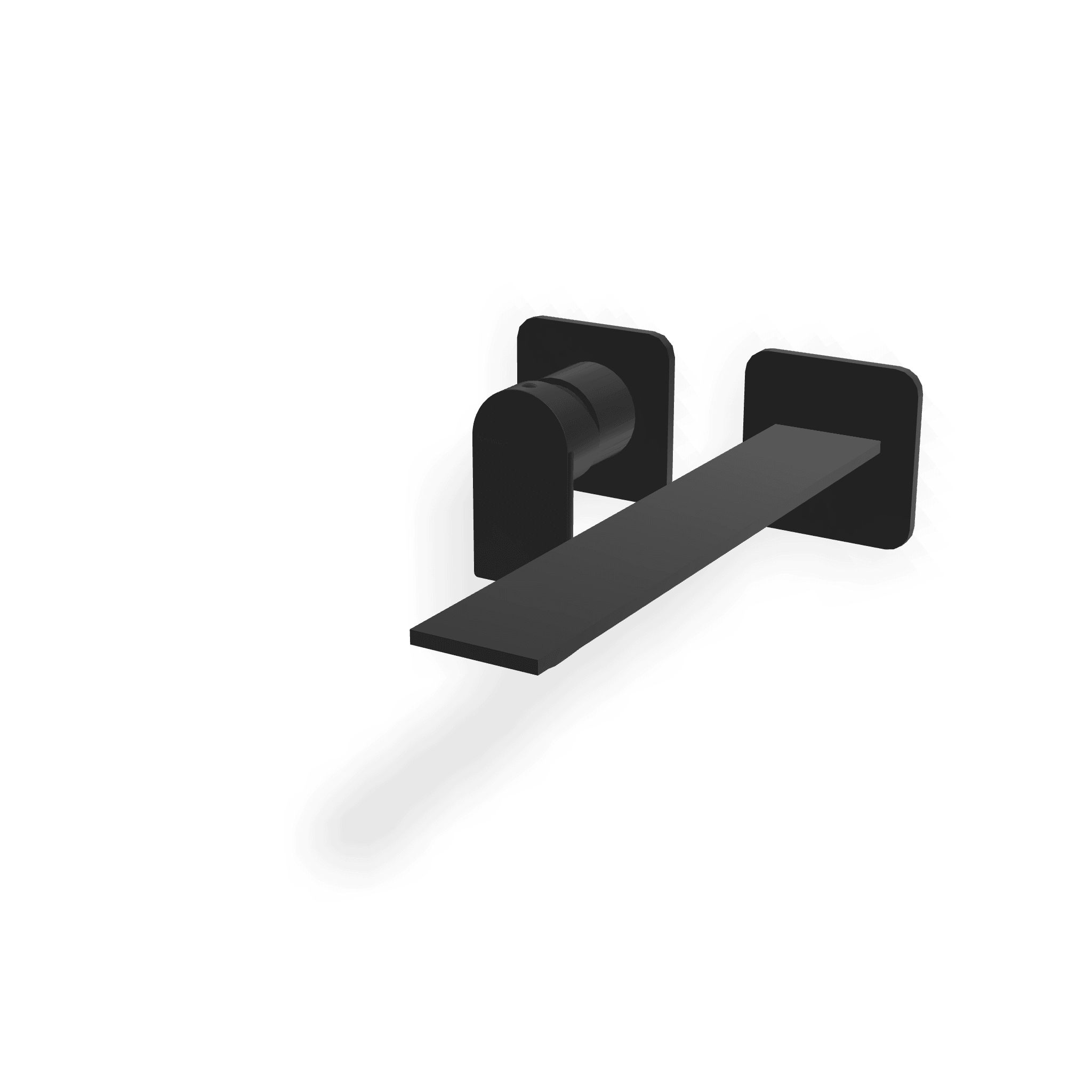 Внешняя часть смесителя для раковины из стены 236 мм Ran