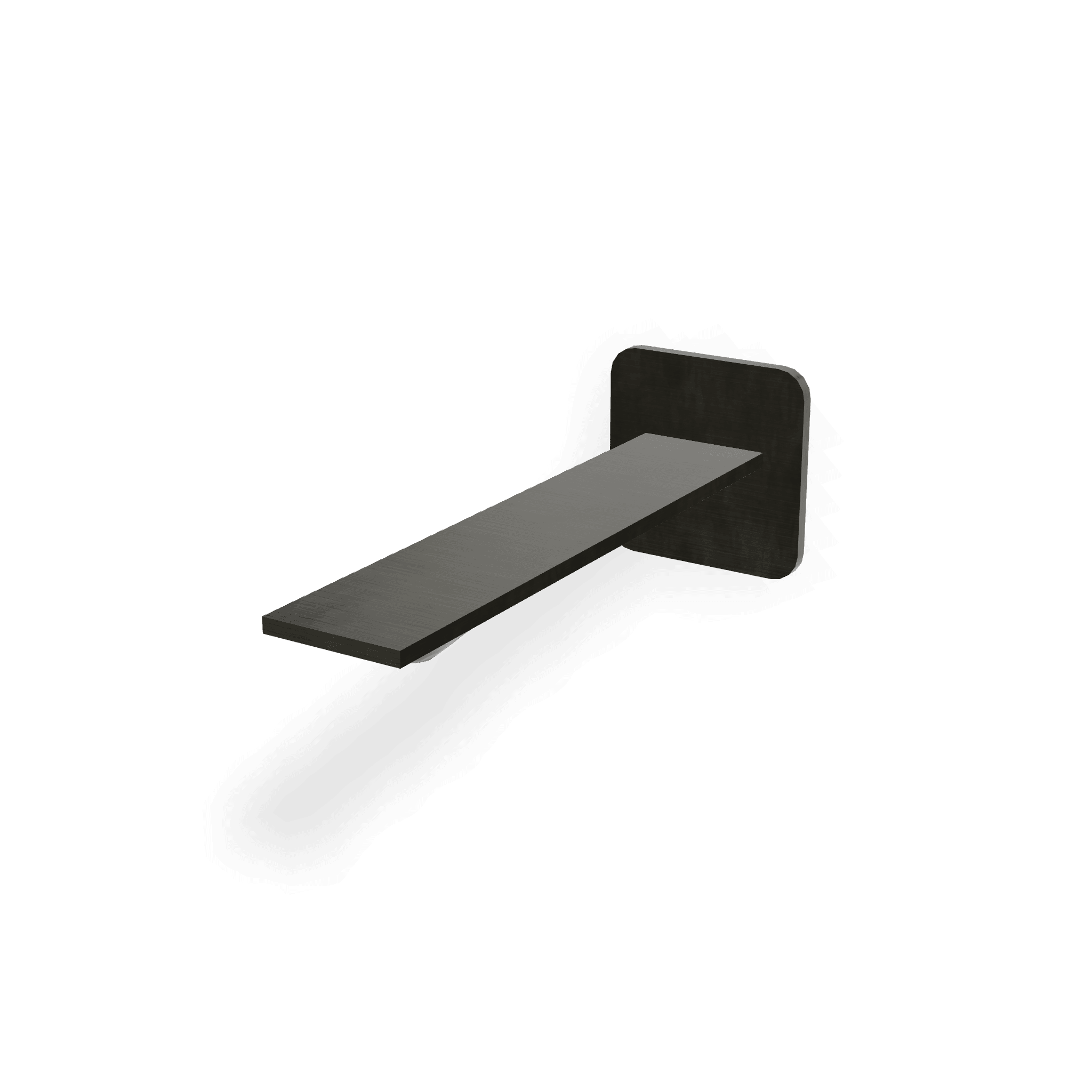 Излив для раковины настенный 186 мм Ran