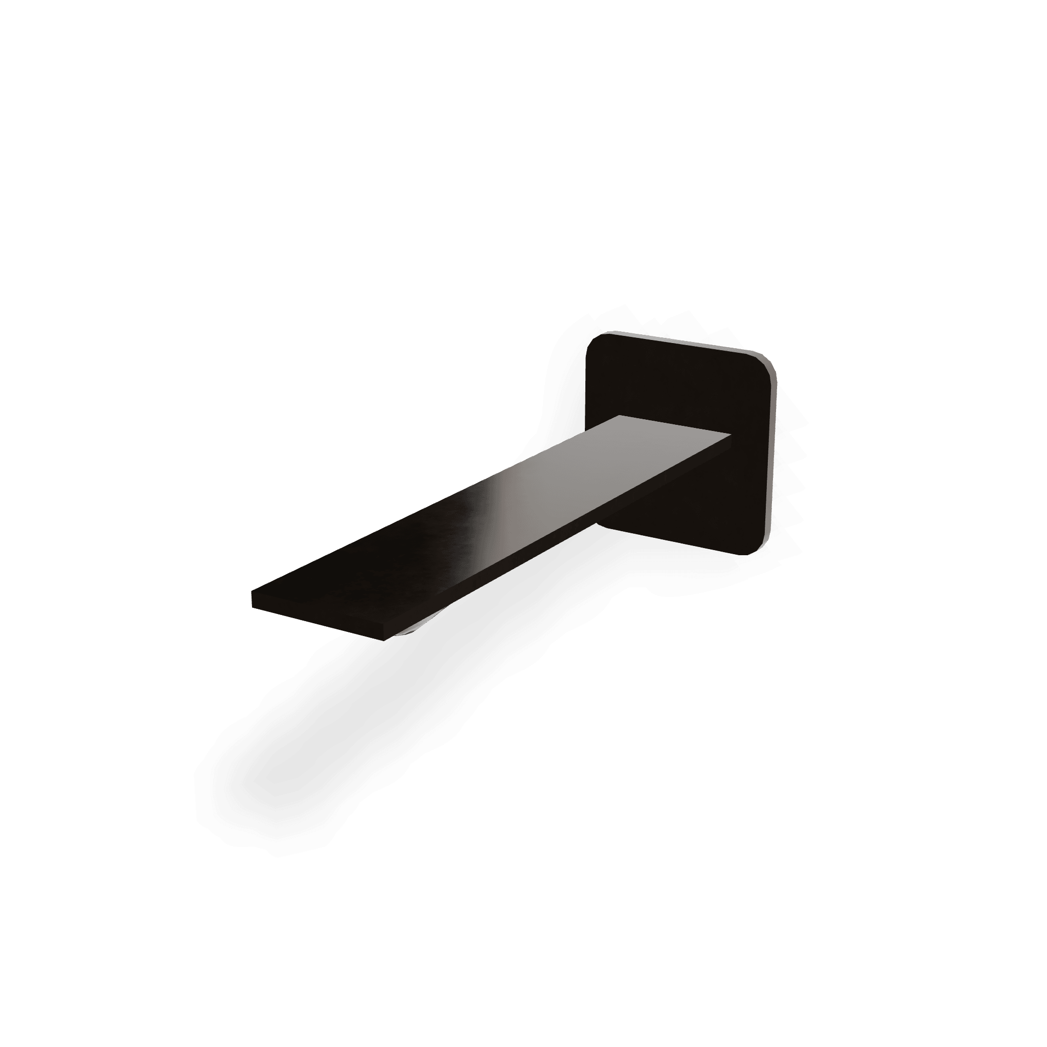 Излив для раковины настенный 186 мм Ran