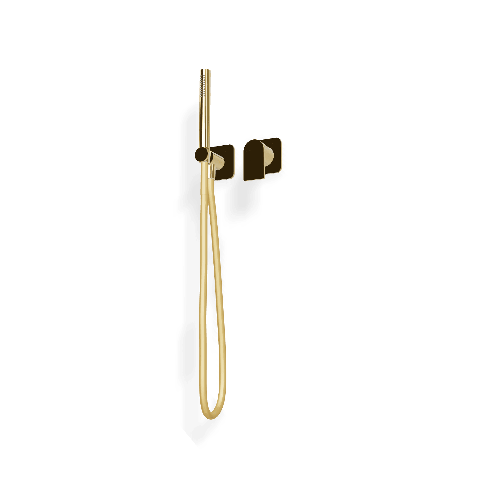 Внешняя часть смесителя с душевым комплектом Ran