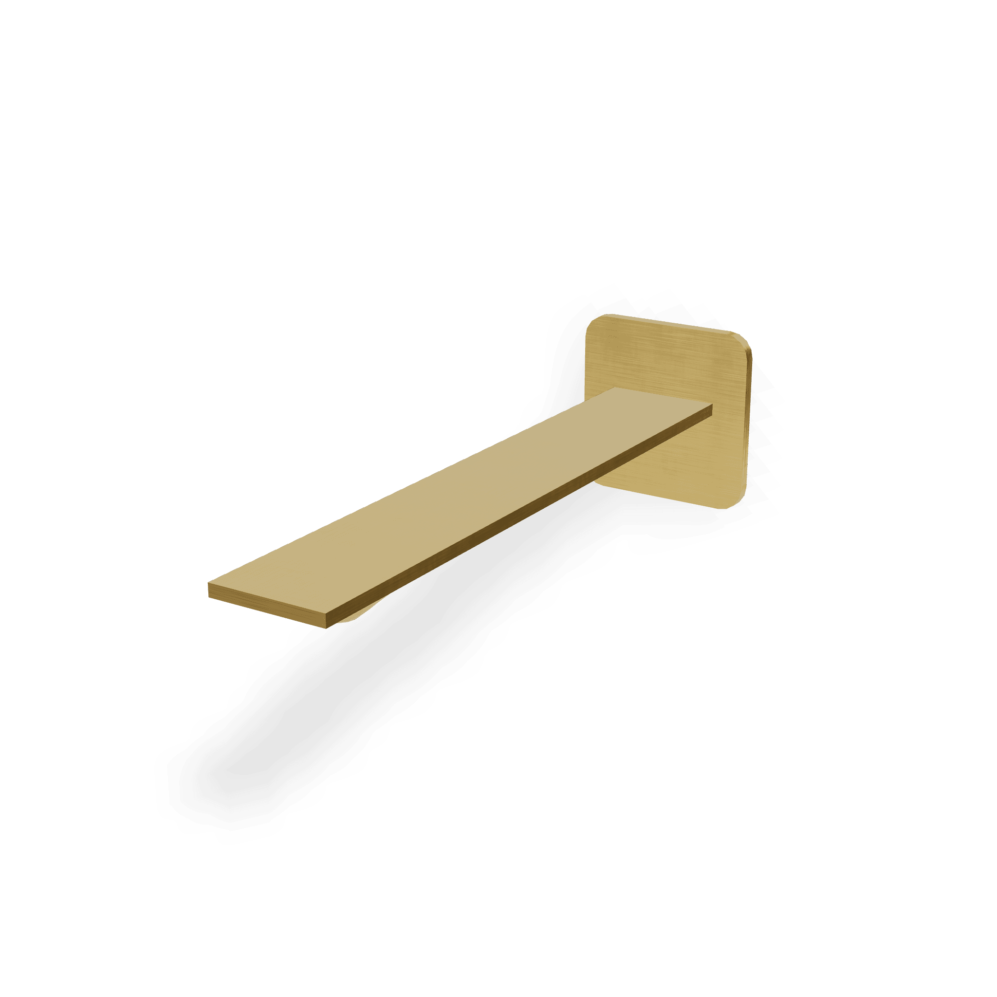 Излив для ванны настенный 236 мм Ran