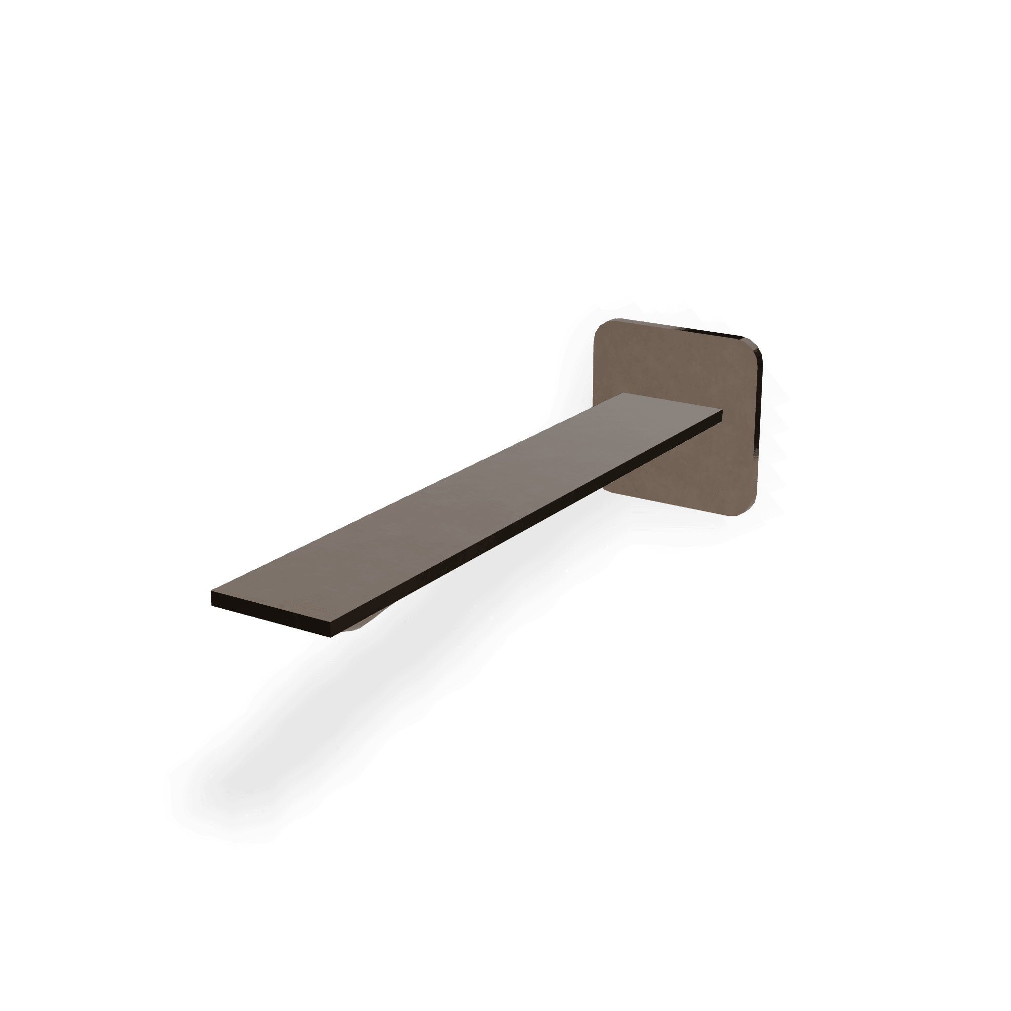 Излив для ванны настенный 236 мм Ran