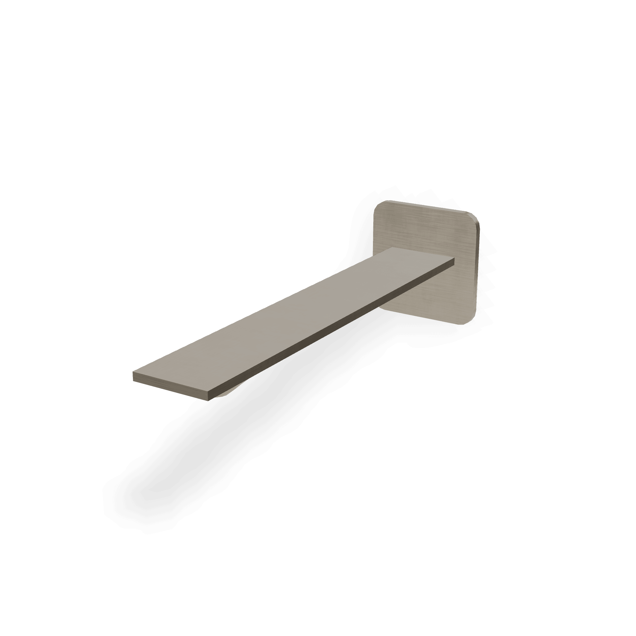 Излив для ванны настенный 236 мм Ran