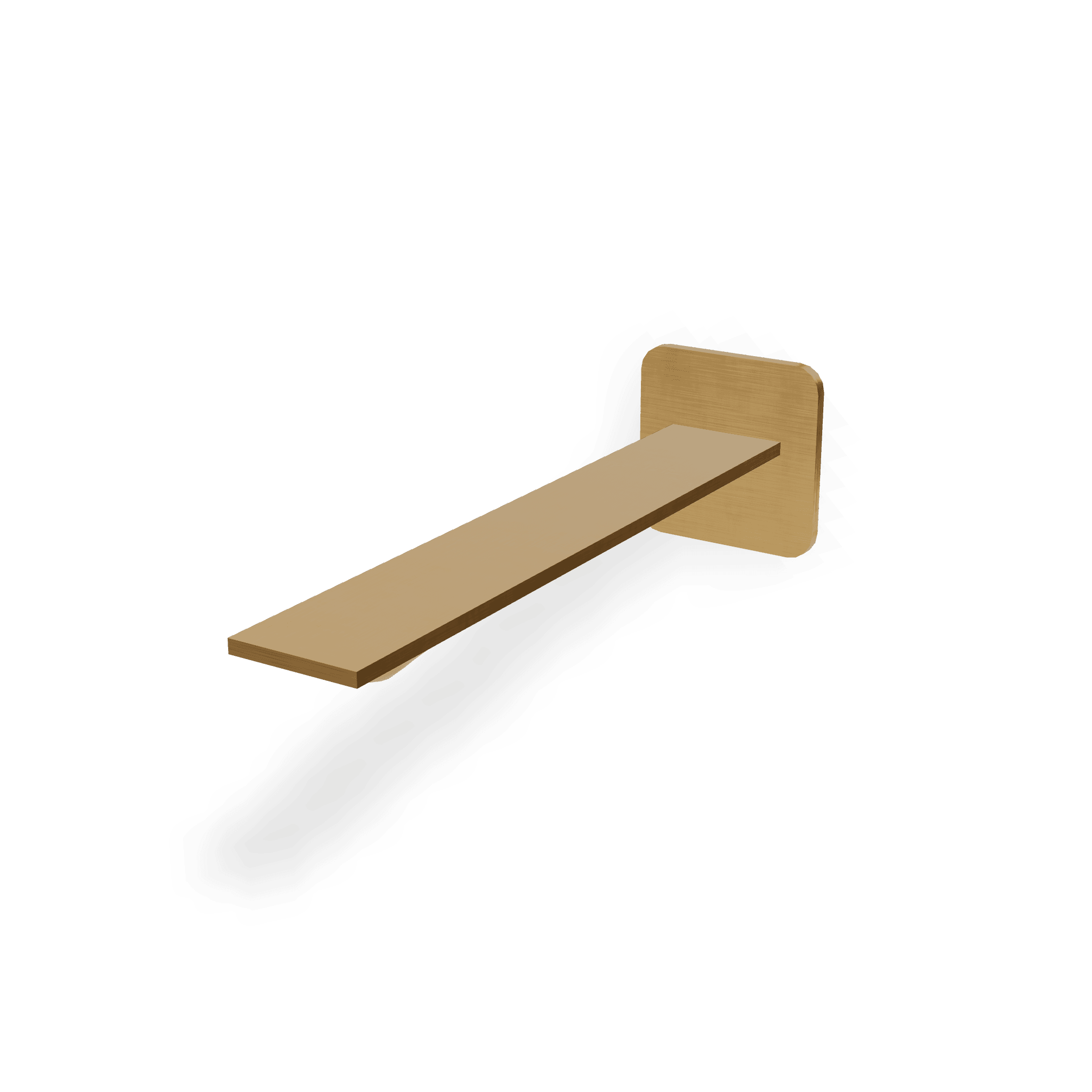 Излив для ванны настенный 236 мм Ran