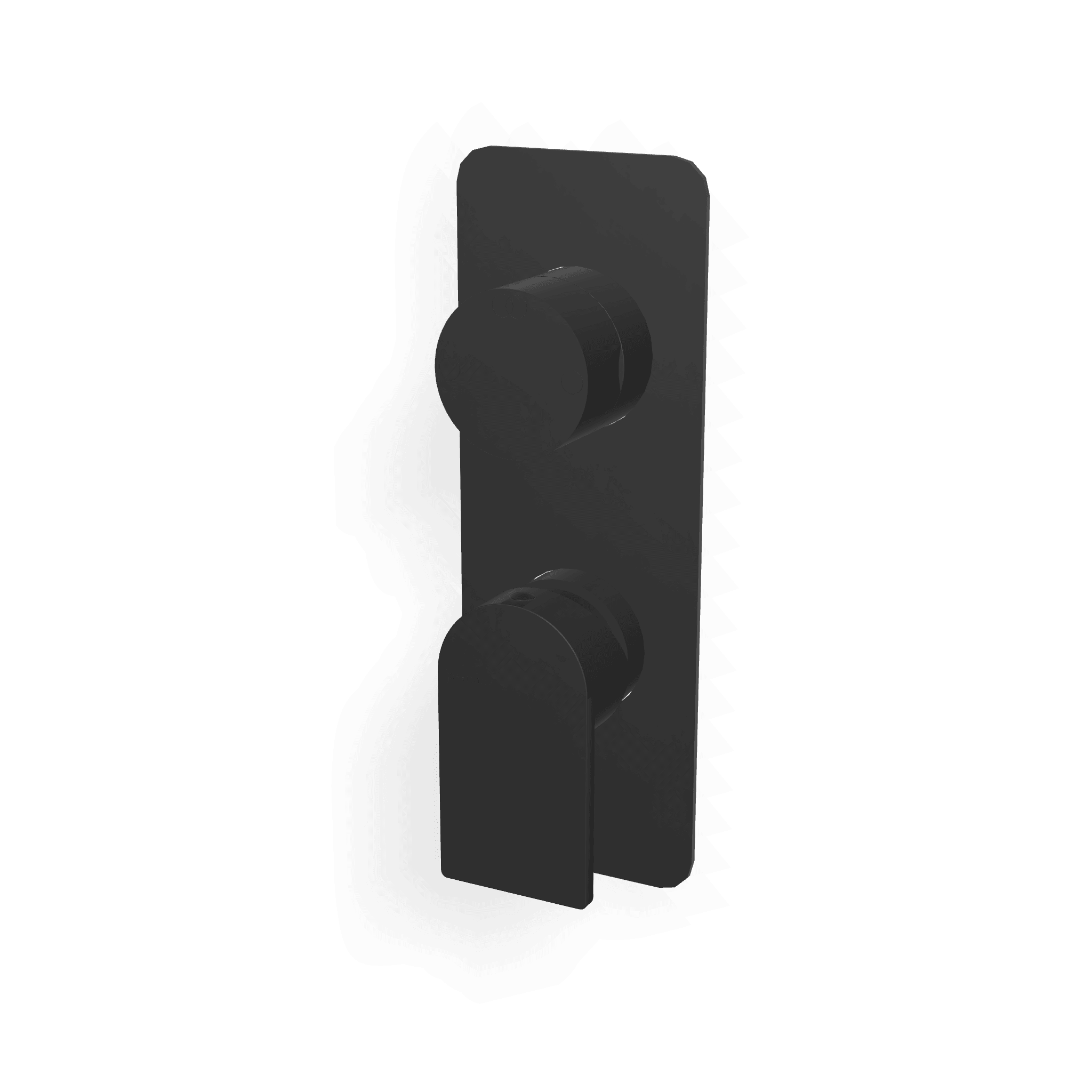 Внешняя часть смесителя для душа на 2 потребителя Ran