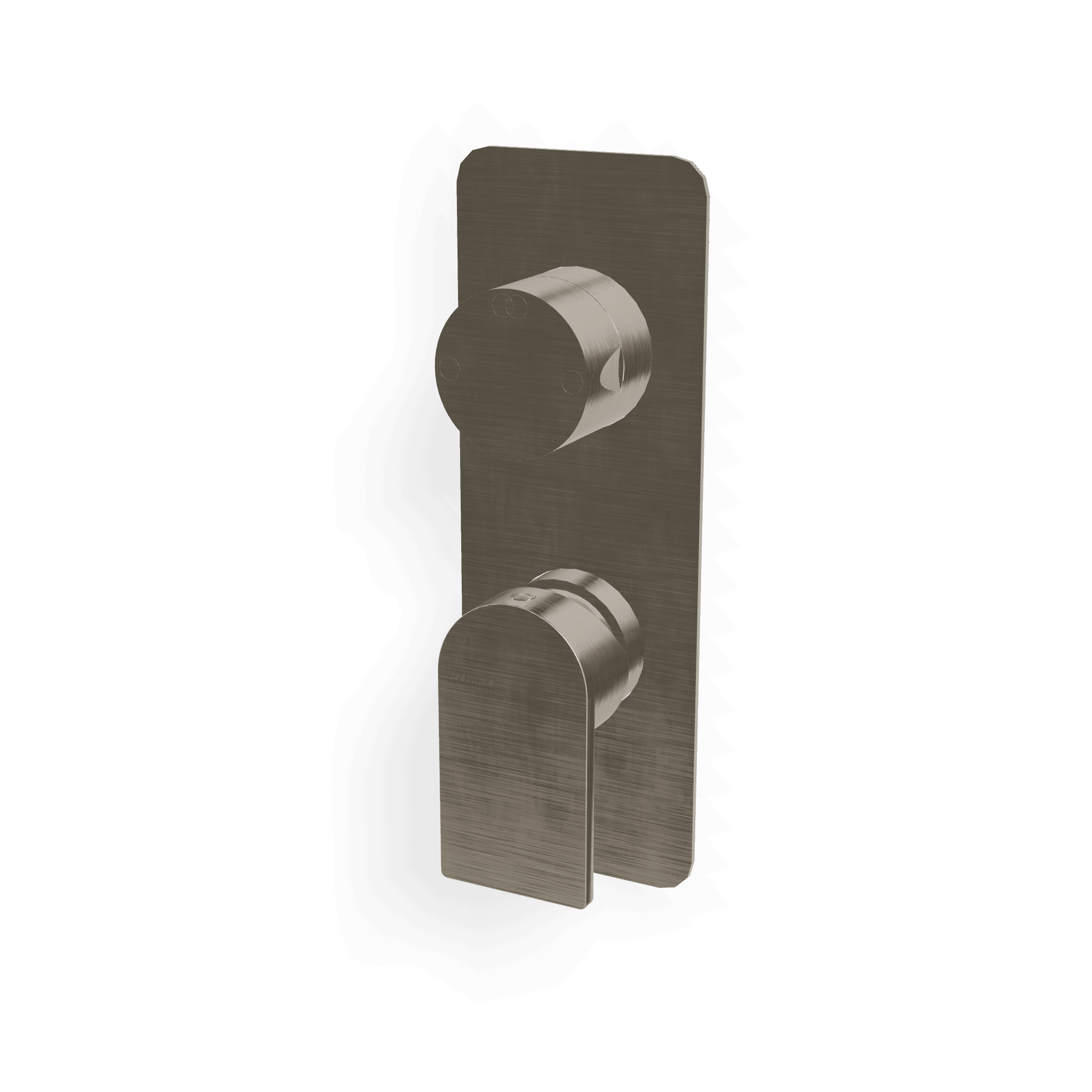 Внешняя часть смесителя для душа на 2 потребителя Ran