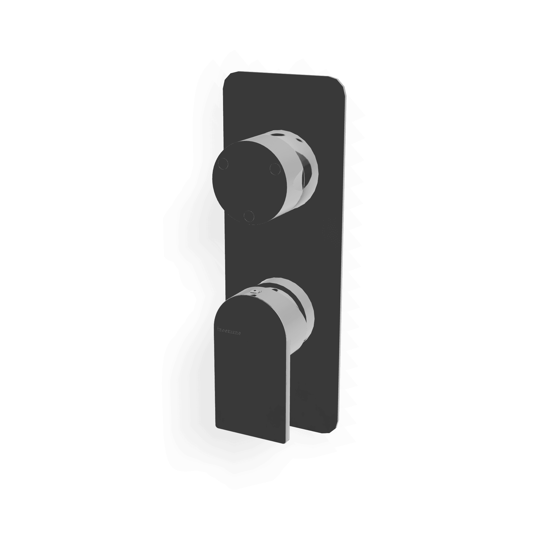 Внешняя часть смесителя для душа на 3 потребителя Ran