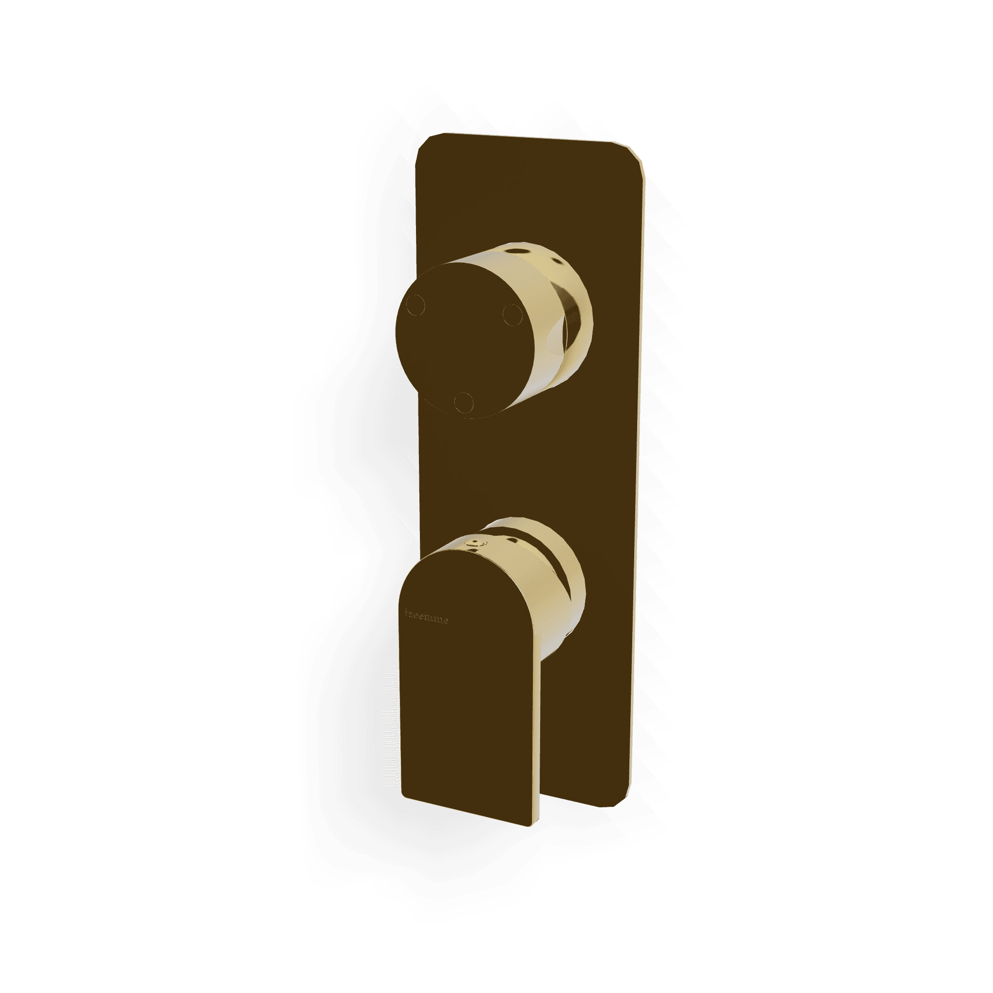 Внешняя часть смесителя для душа на 3 потребителя Ran