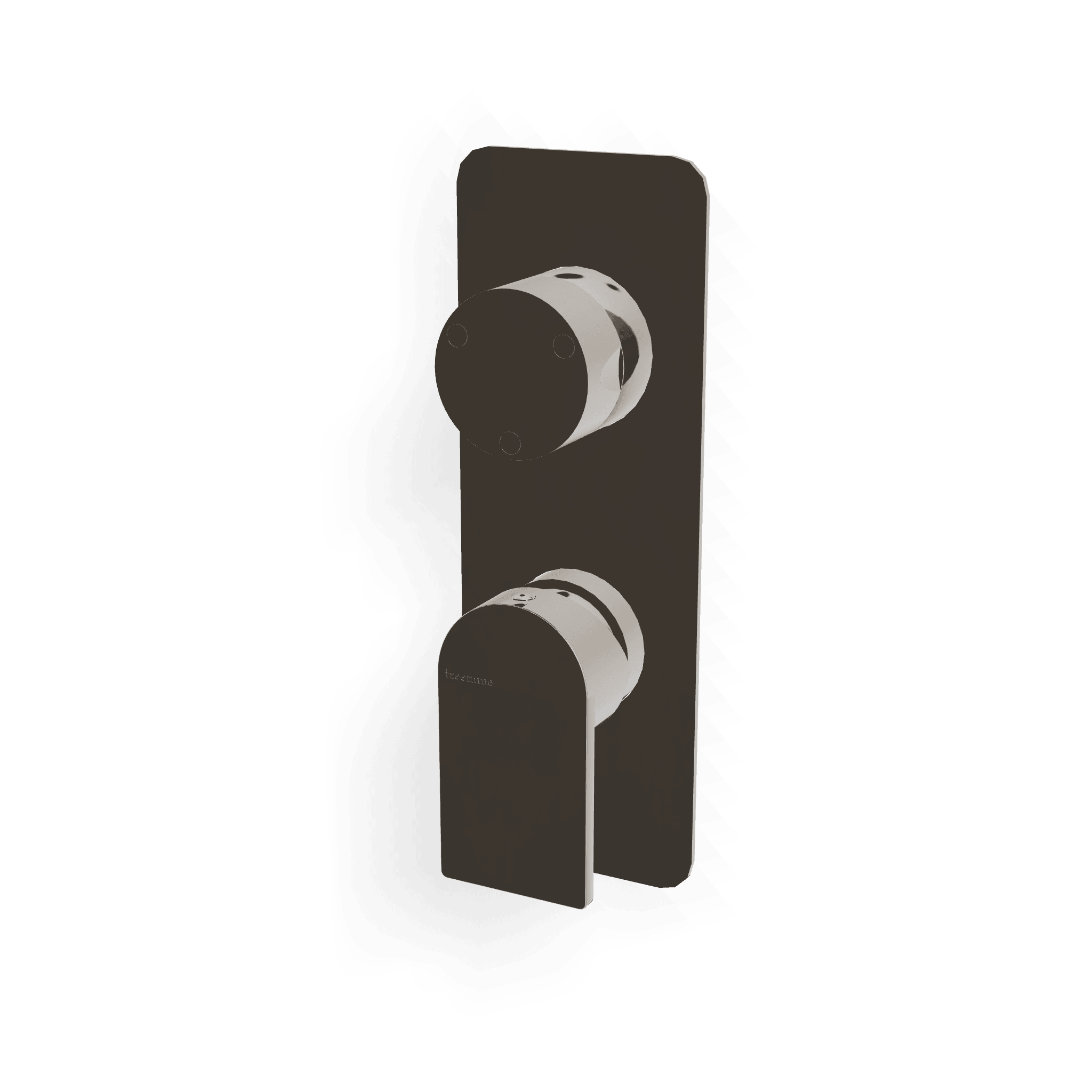 Внешняя часть смесителя для душа на 3 потребителя Ran