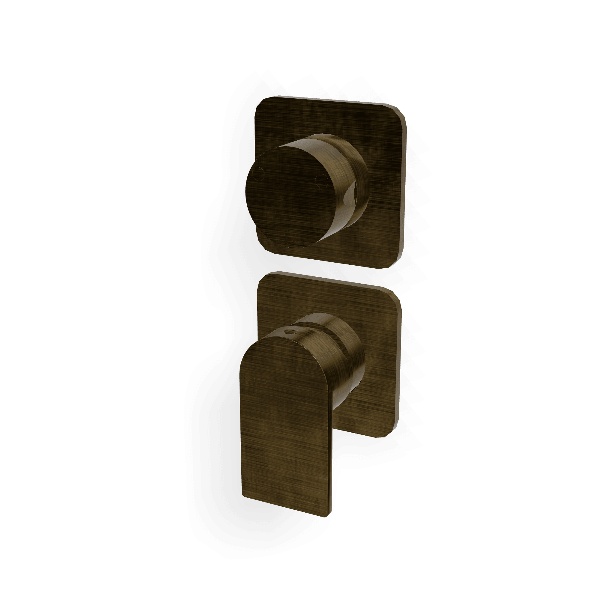 Внешняя часть смесителя для душа на 3 потребителя Ran