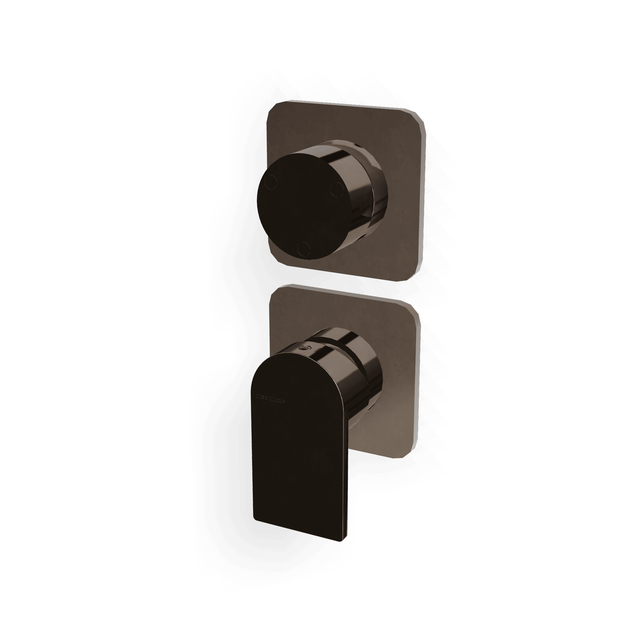 Внешняя часть смесителя для душа на 3 потребителя Ran