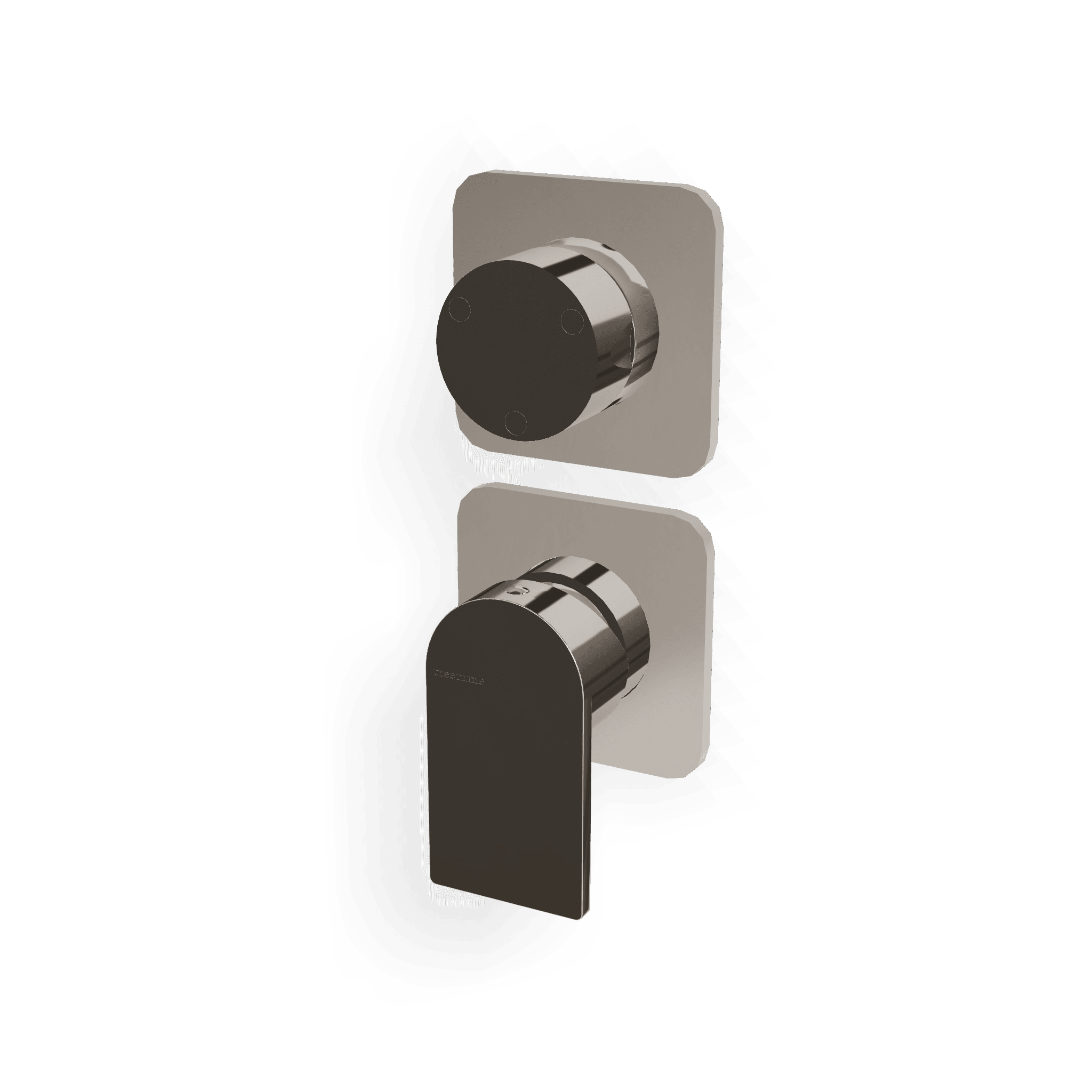 Внешняя часть смесителя для душа на 3 потребителя Ran