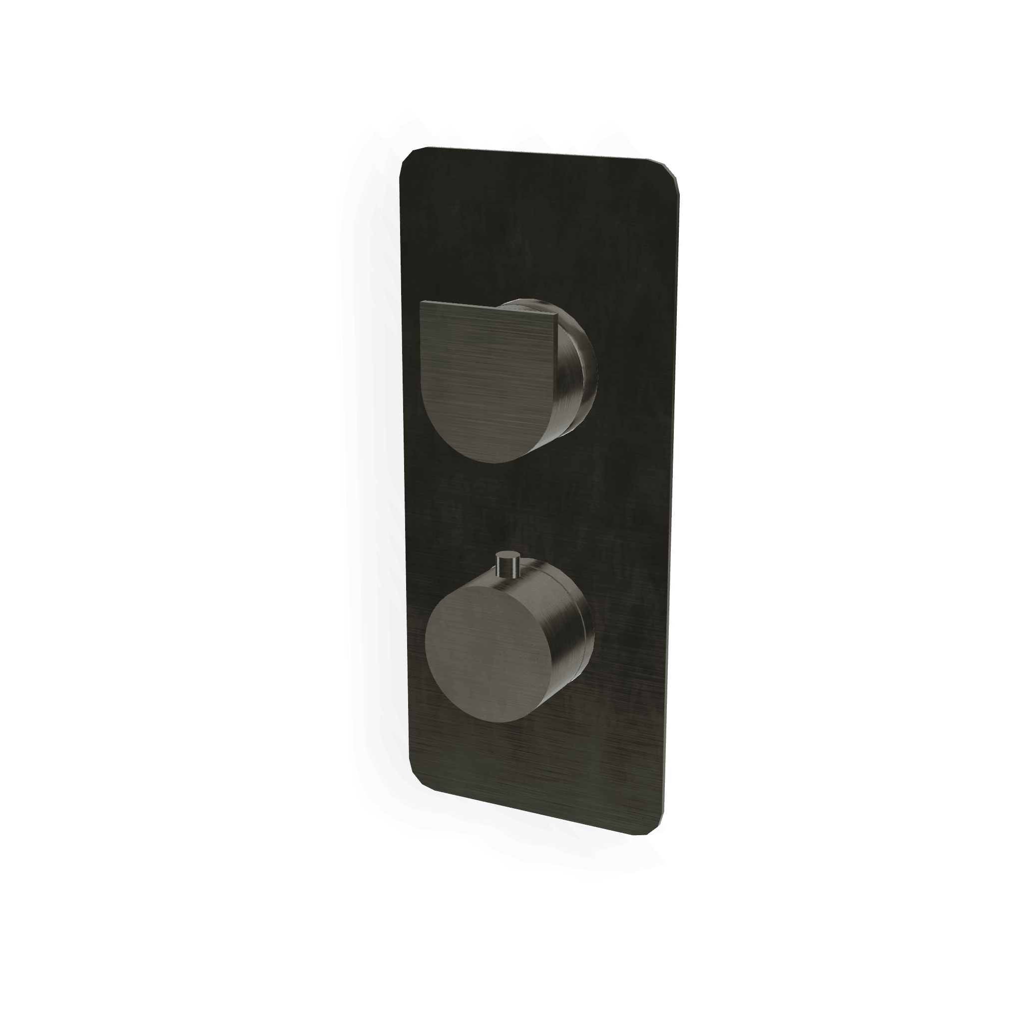 Внешняя часть термостатического смесителя на 3 потребителя Hask