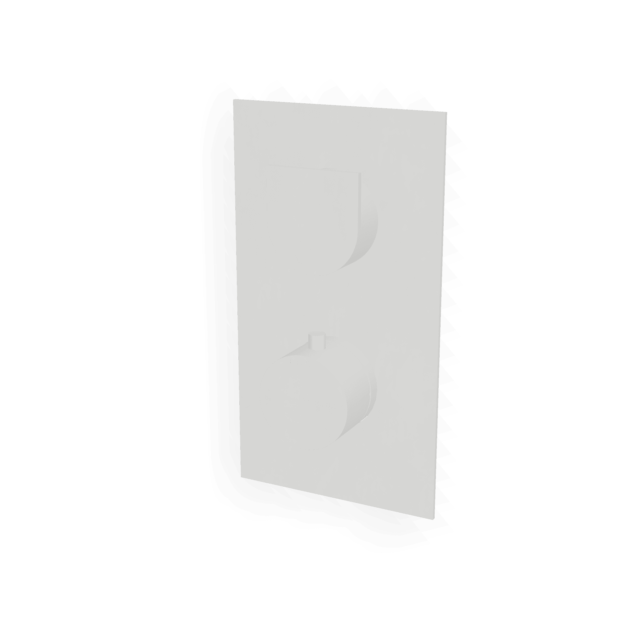 Внешняя часть термостатического смесителя для душа на 1 потребителя Ran