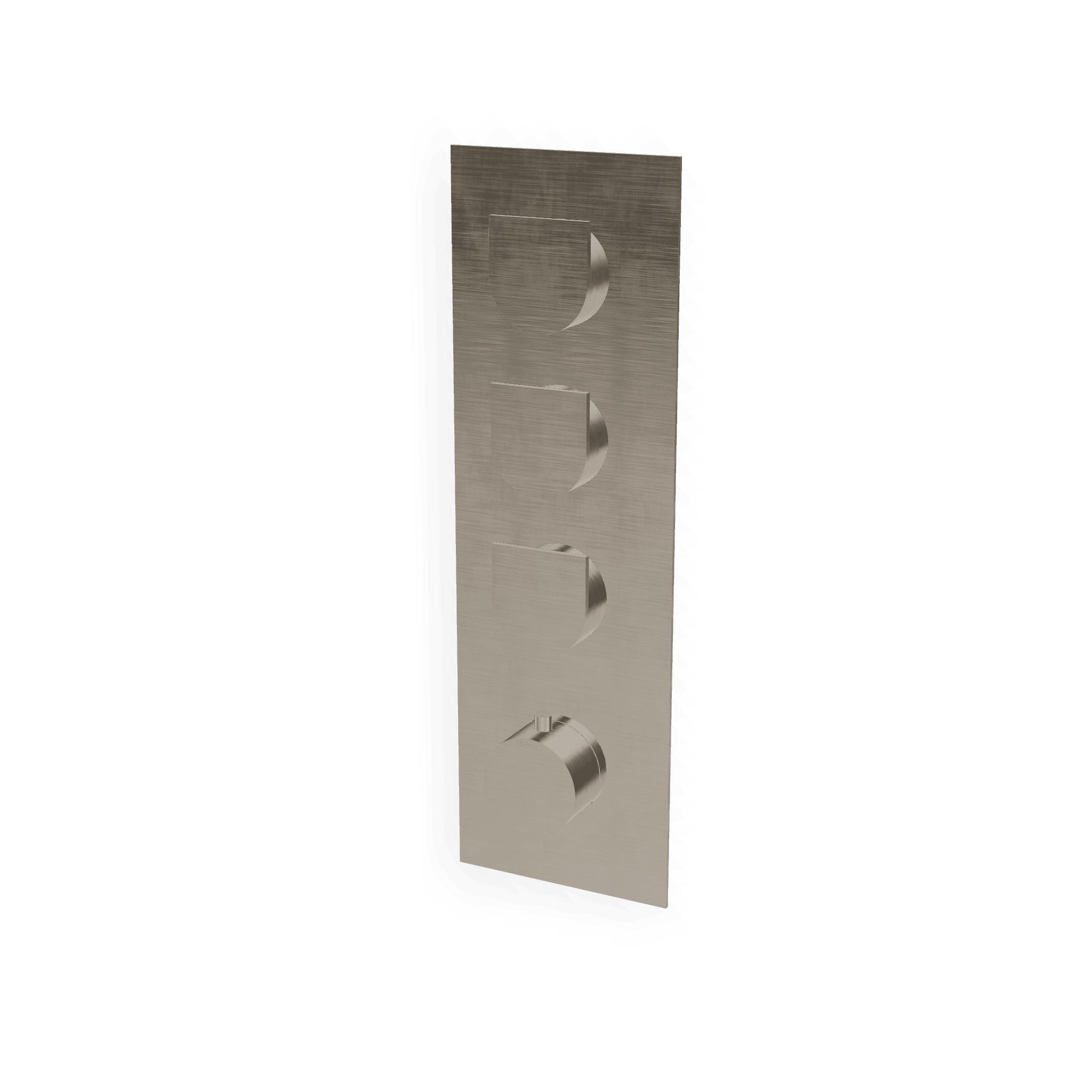 Внешняя часть термостатического смесителя для душа на 3 потребителя Ran