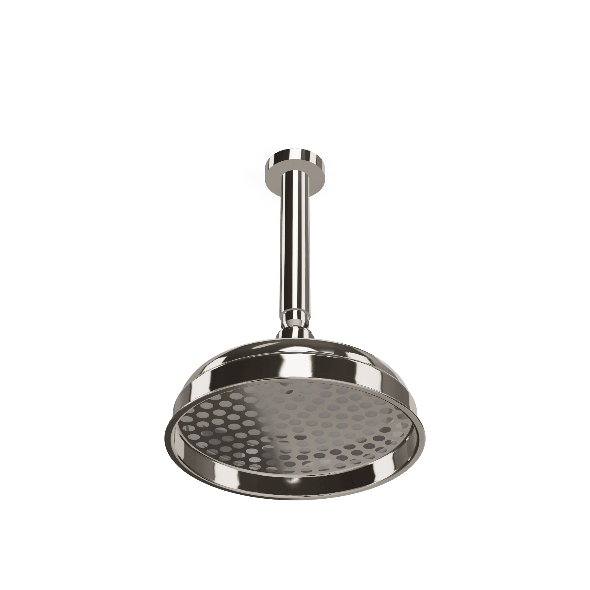 Верхний душ диаметр 200 мм высота 275 мм с кронштейном из потолка Romantica