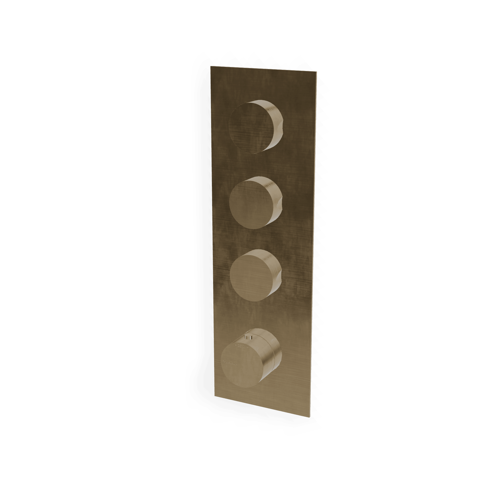 Внешняя часть термостатического смесителя для душа на 3 потребителя 5mm