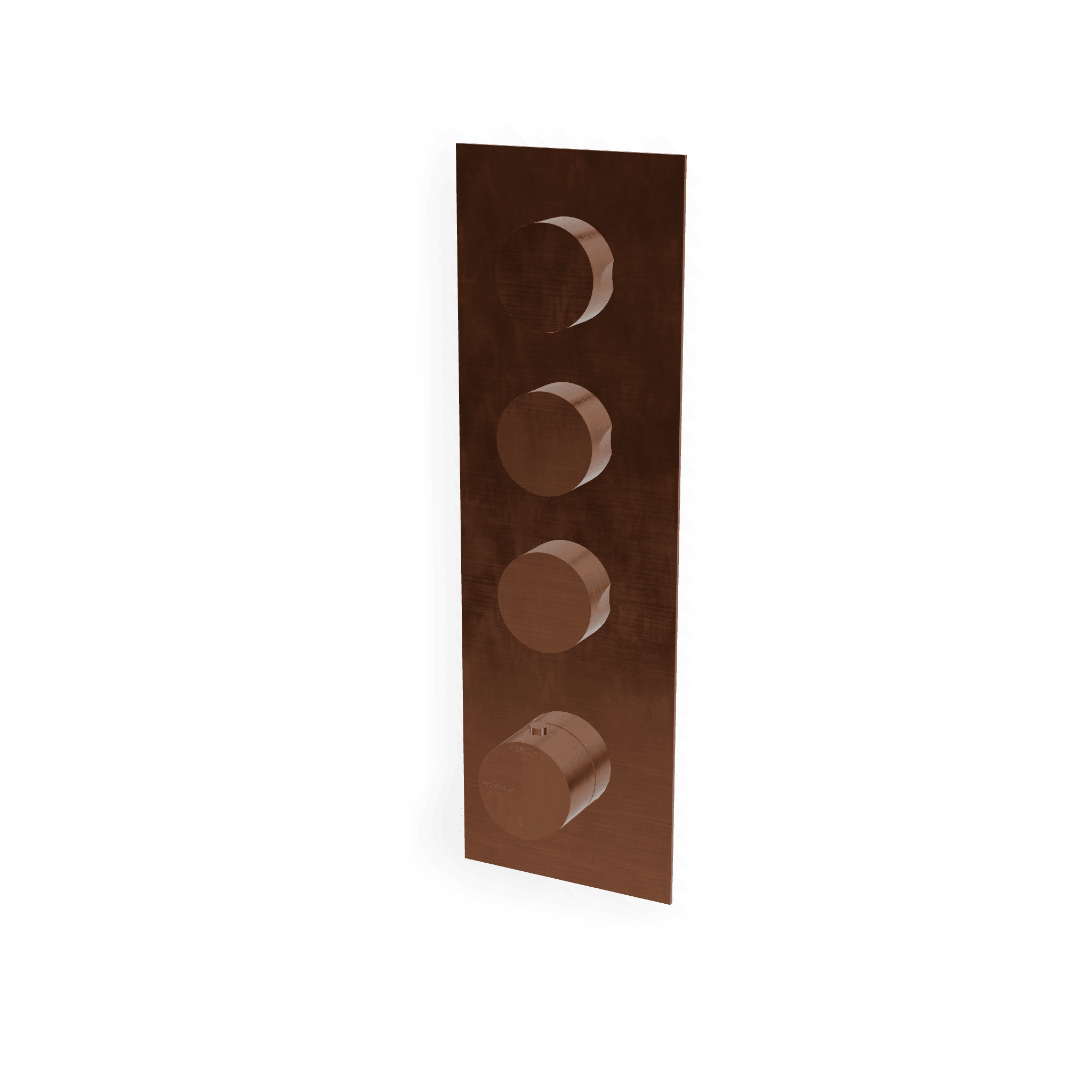 Внешняя часть термостатического смесителя для душа на 3 потребителя 5mm