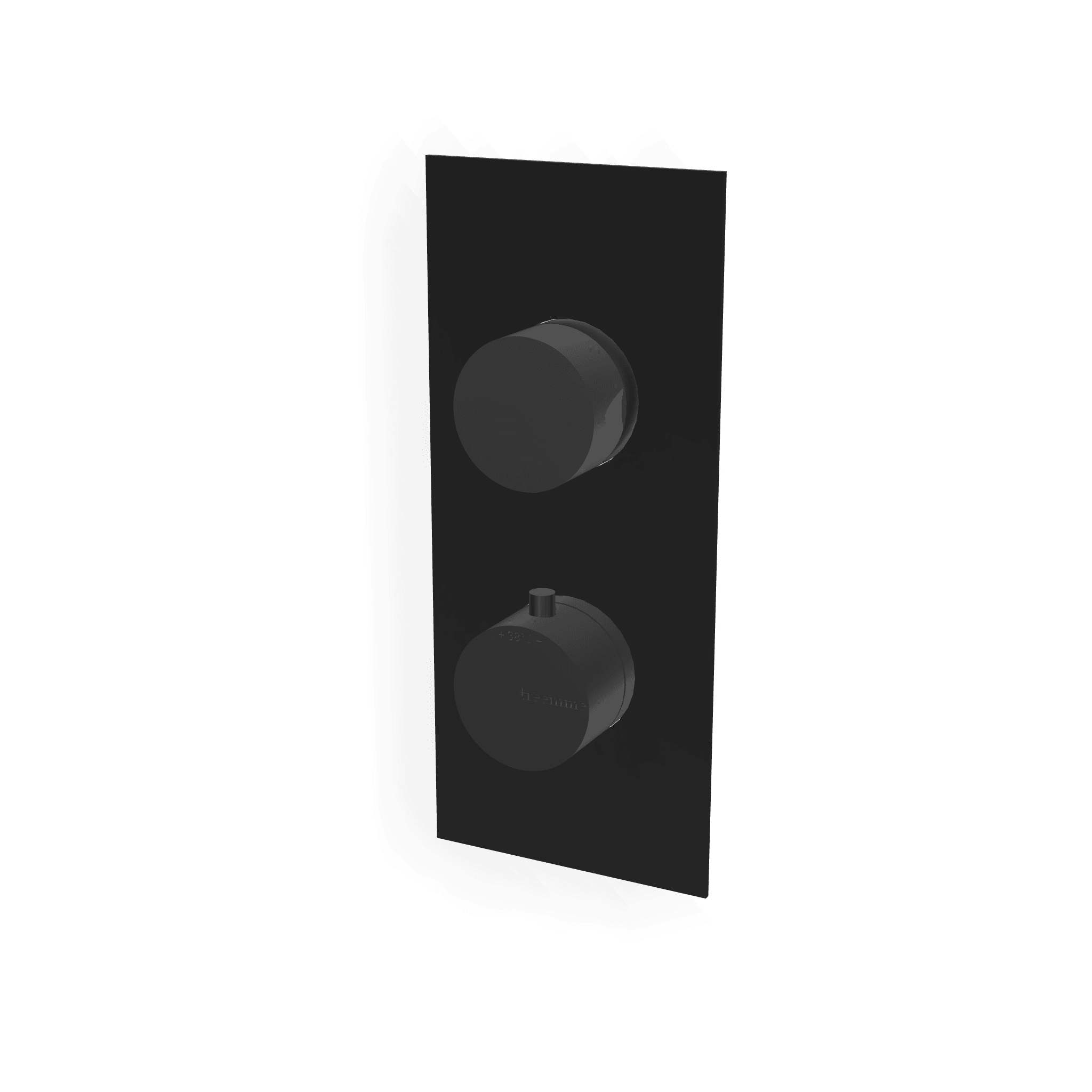 Внешняя часть термостатического смесителя на 2 потребителя