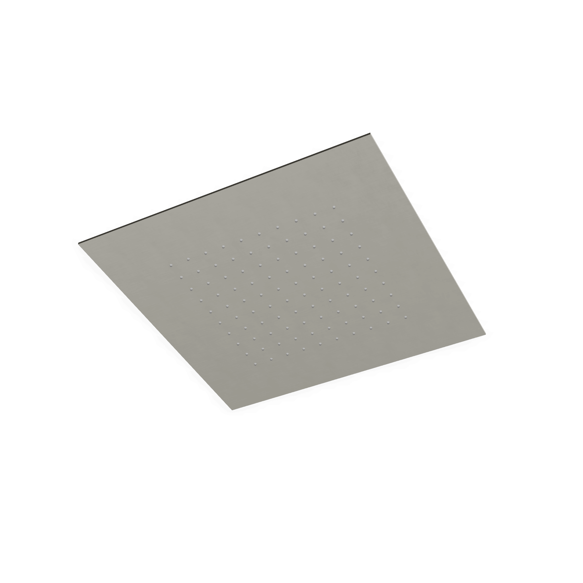 Верхний душ 430х430 мм встраиваемый