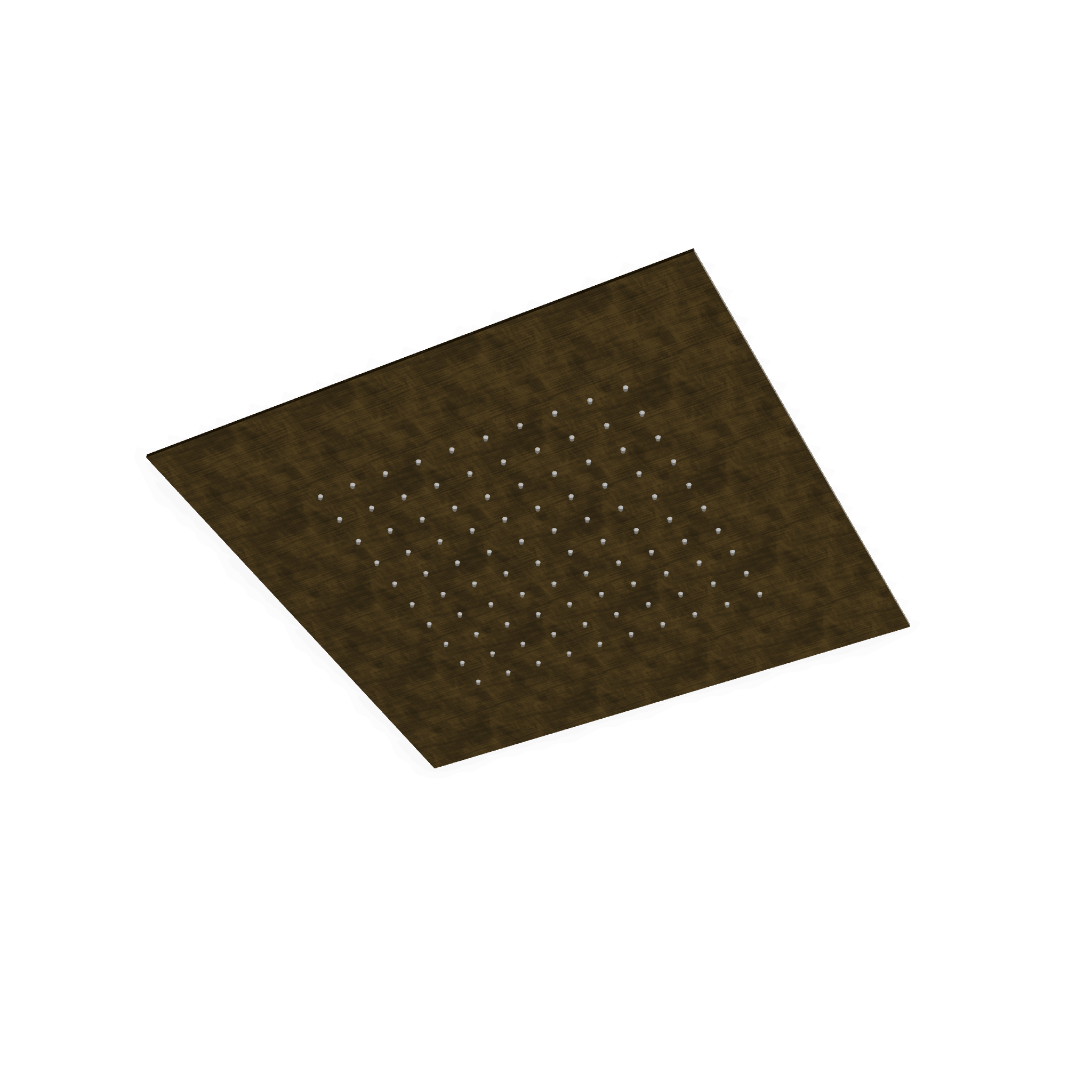 Верхний душ 430х430 мм встраиваемый