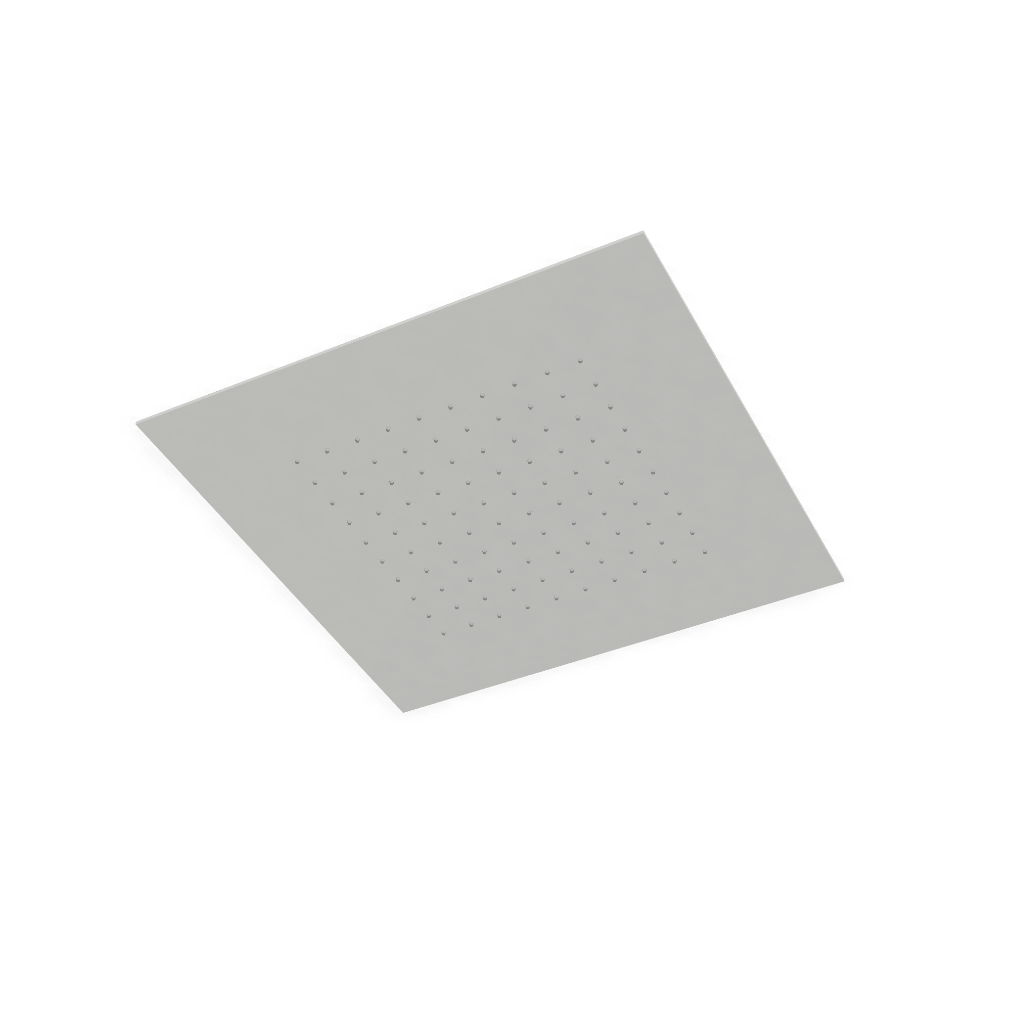 Верхний душ 430х430 мм встраиваемый