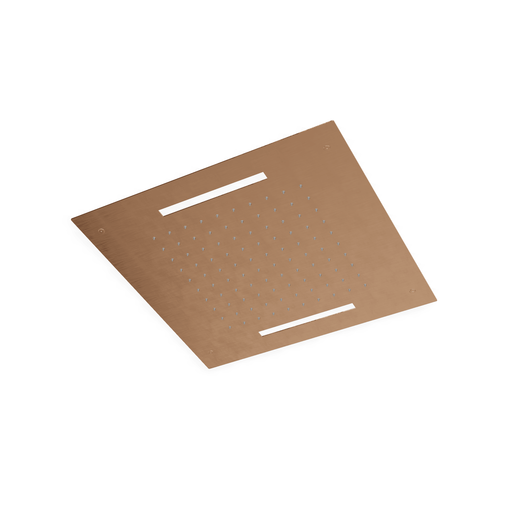 Верхний душ 430х430 мм встраиваемый с режимом 