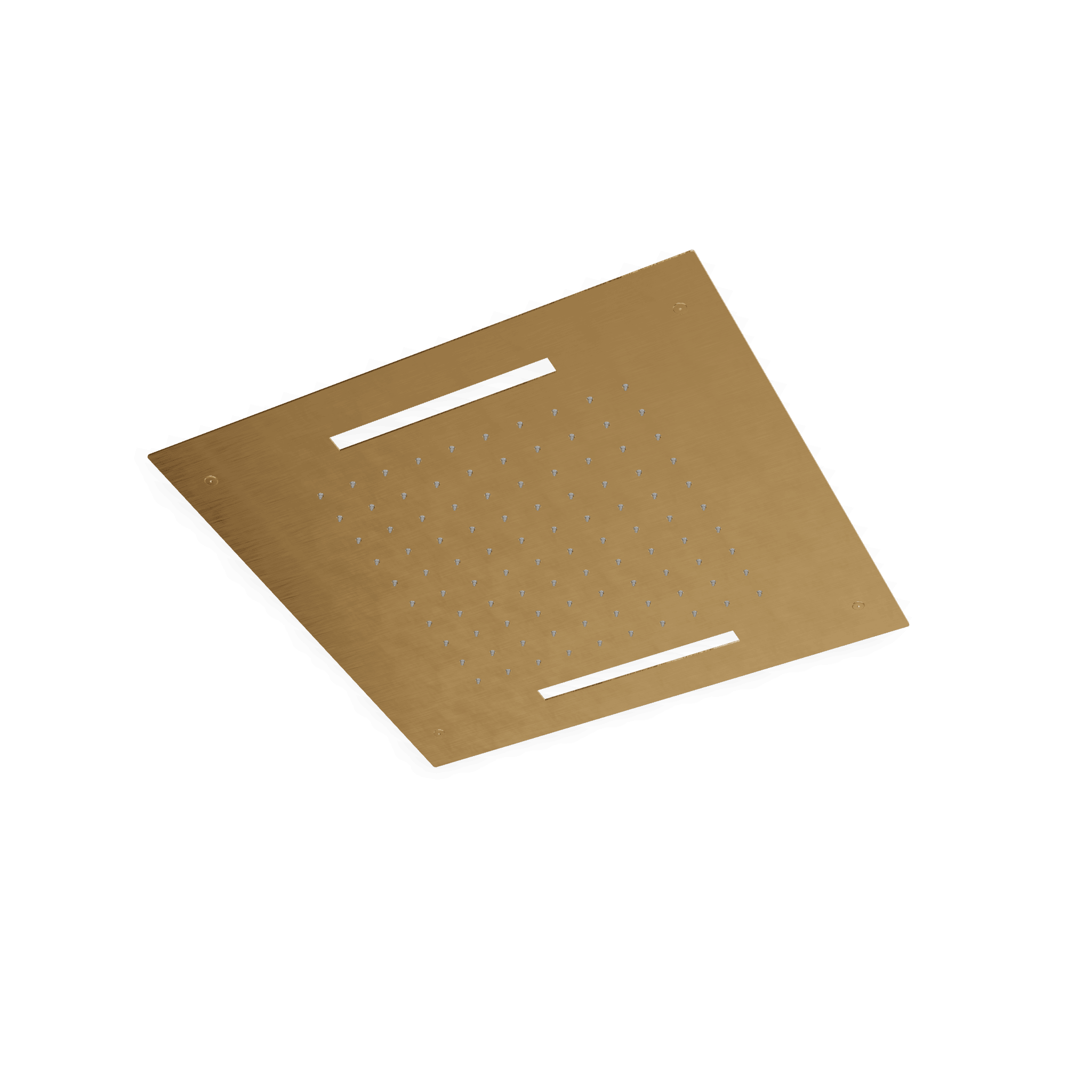 Верхний душ 430х430 мм встраиваемый с режимом 