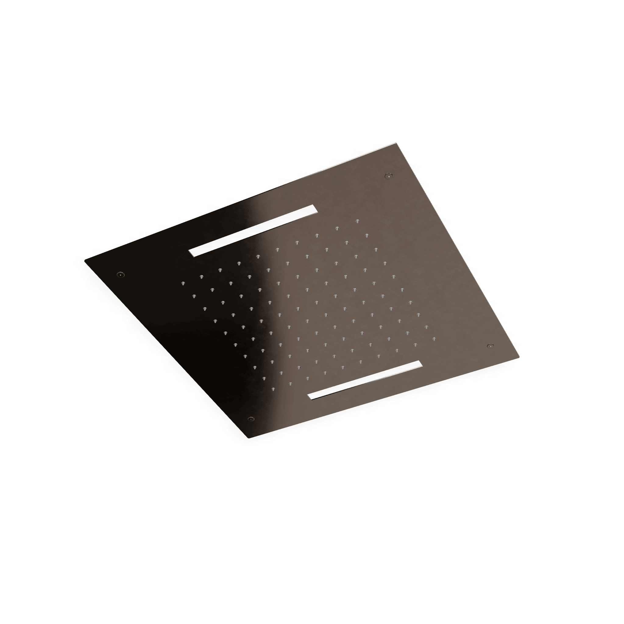 Верхний душ 430х430 мм встраиваемый с режимом 