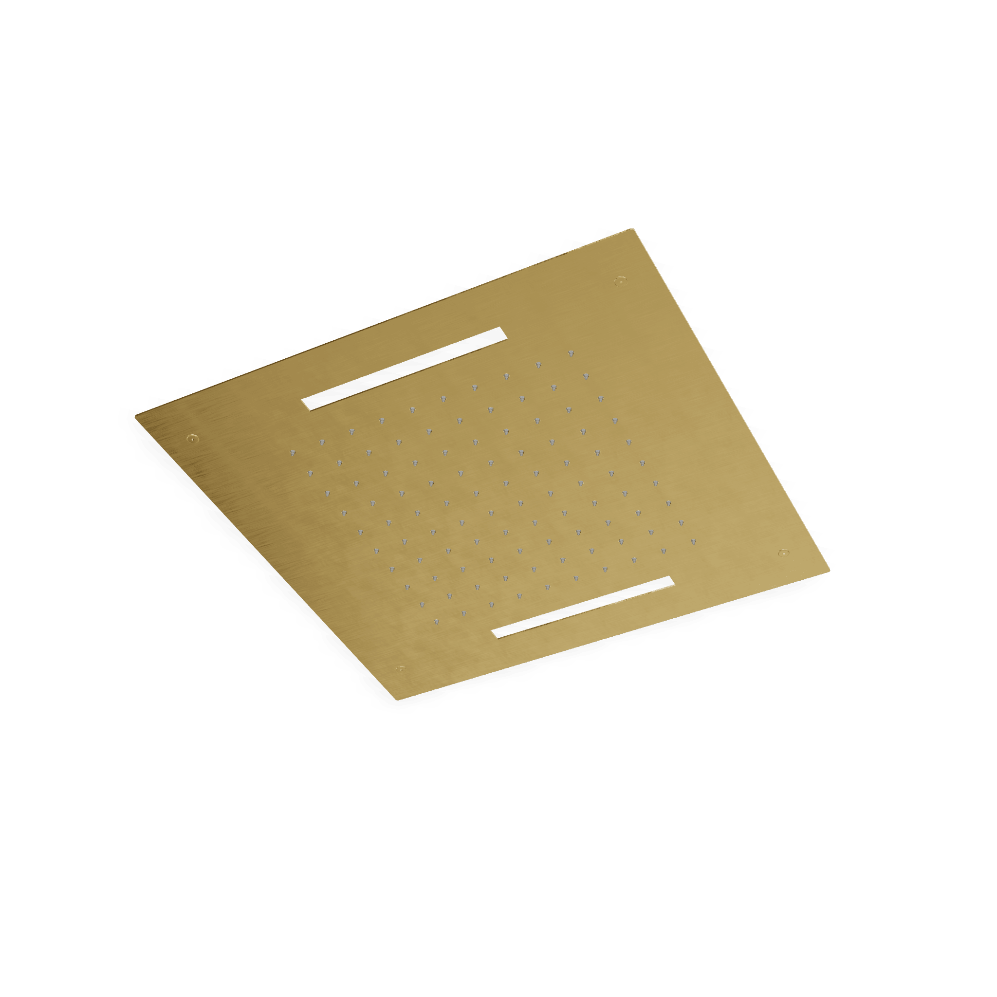 Верхний душ 430х430 мм встраиваемый с режимом 