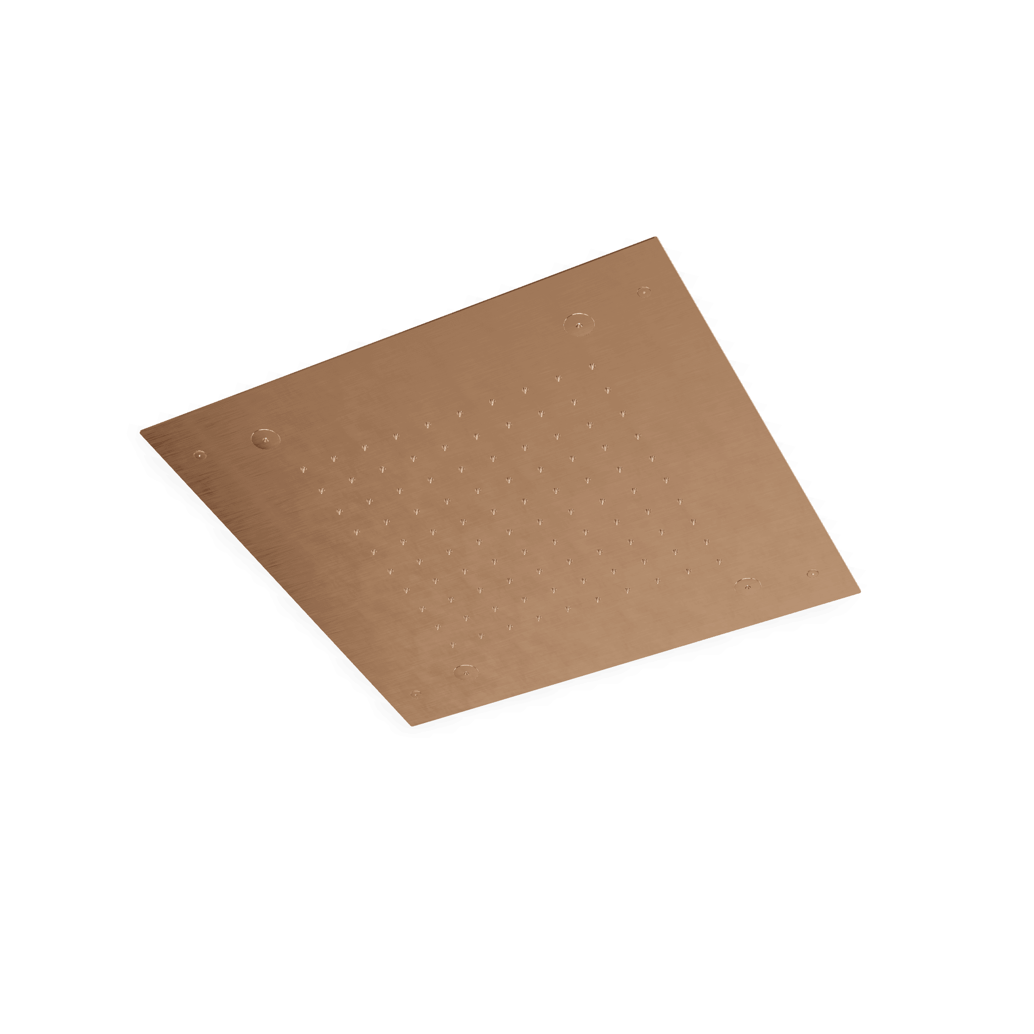 Верхний душ 430х430 мм встраиваемый с режимами 