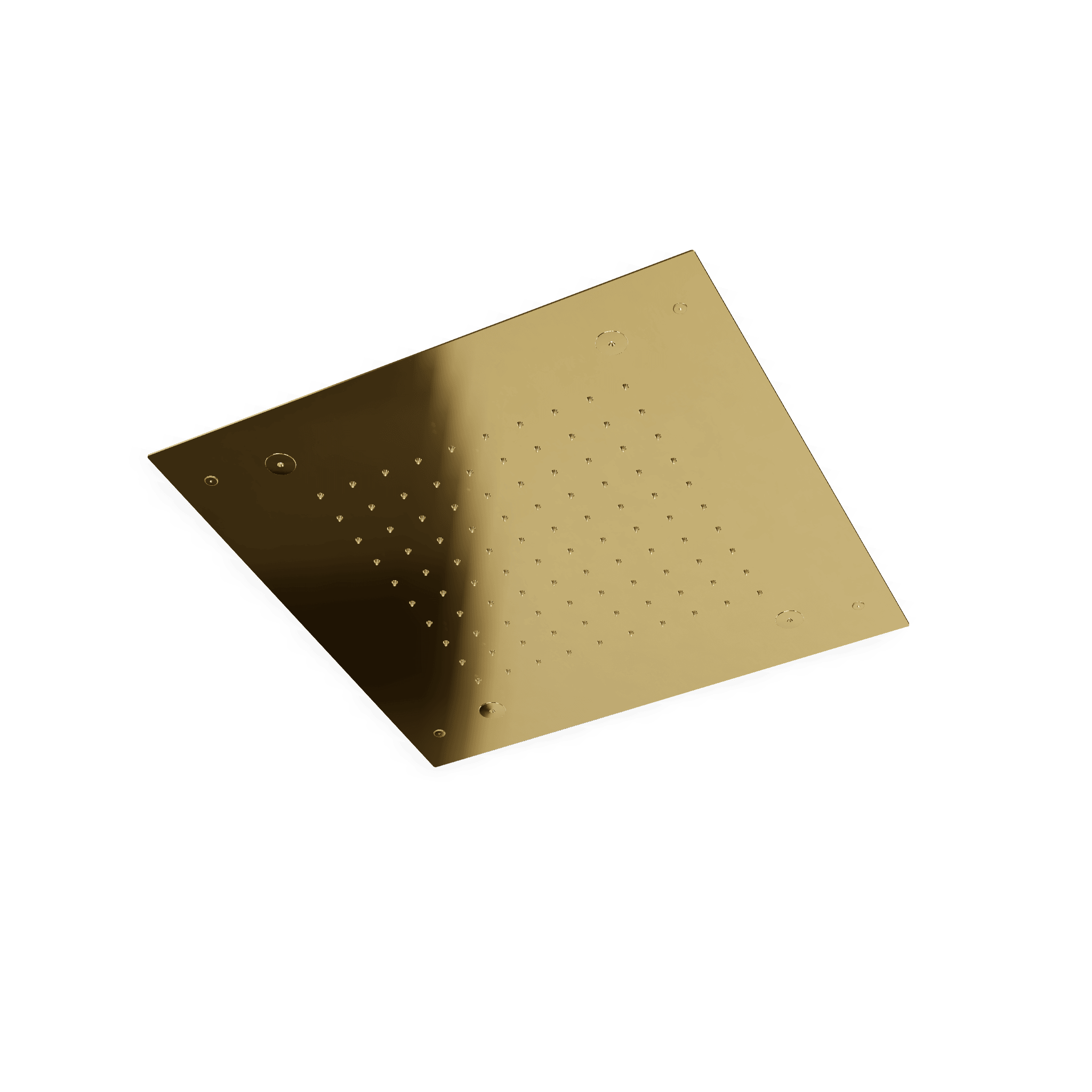 Верхний душ 430х430 мм встраиваемый с режимами 