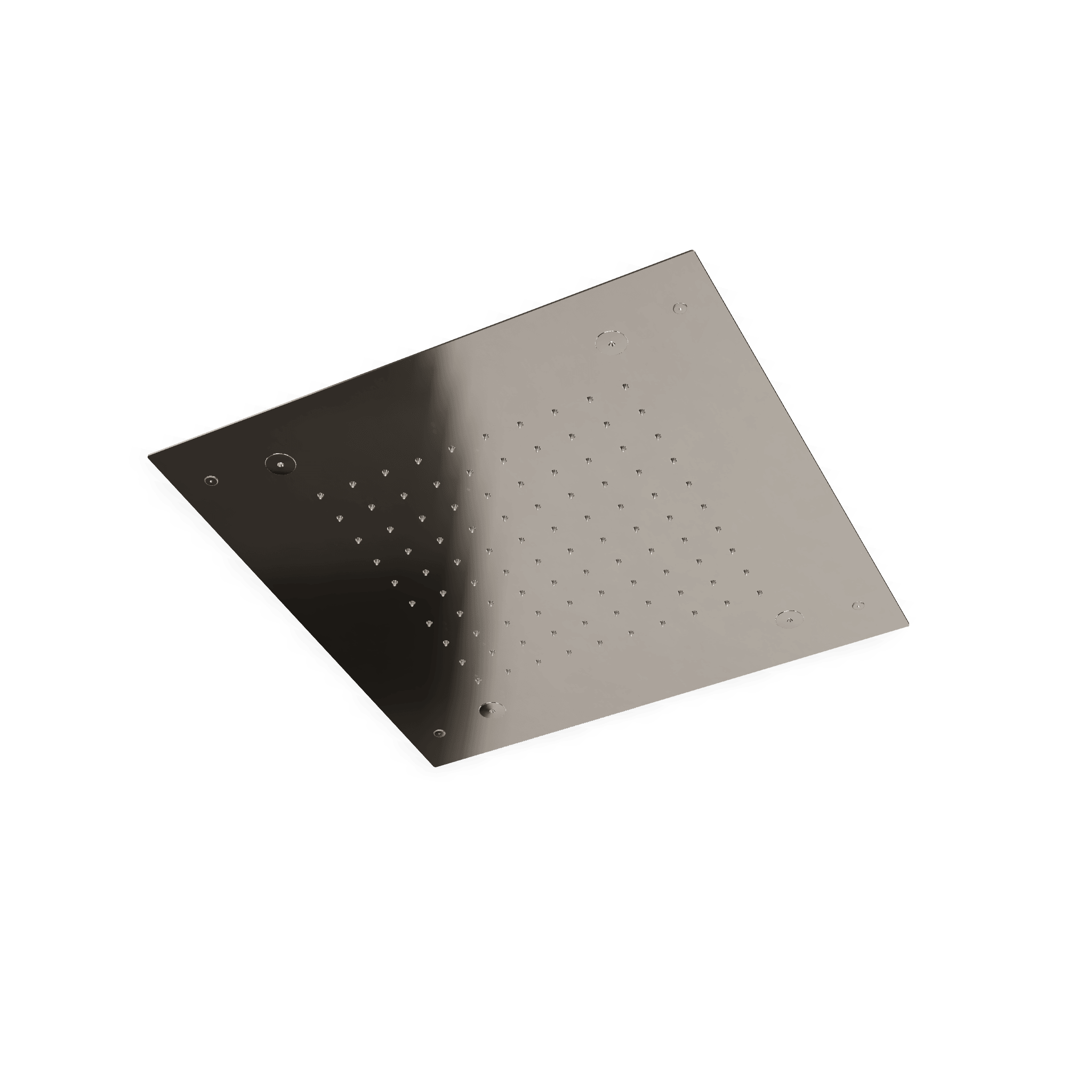 Верхний душ 430х430 мм встраиваемый с режимами 