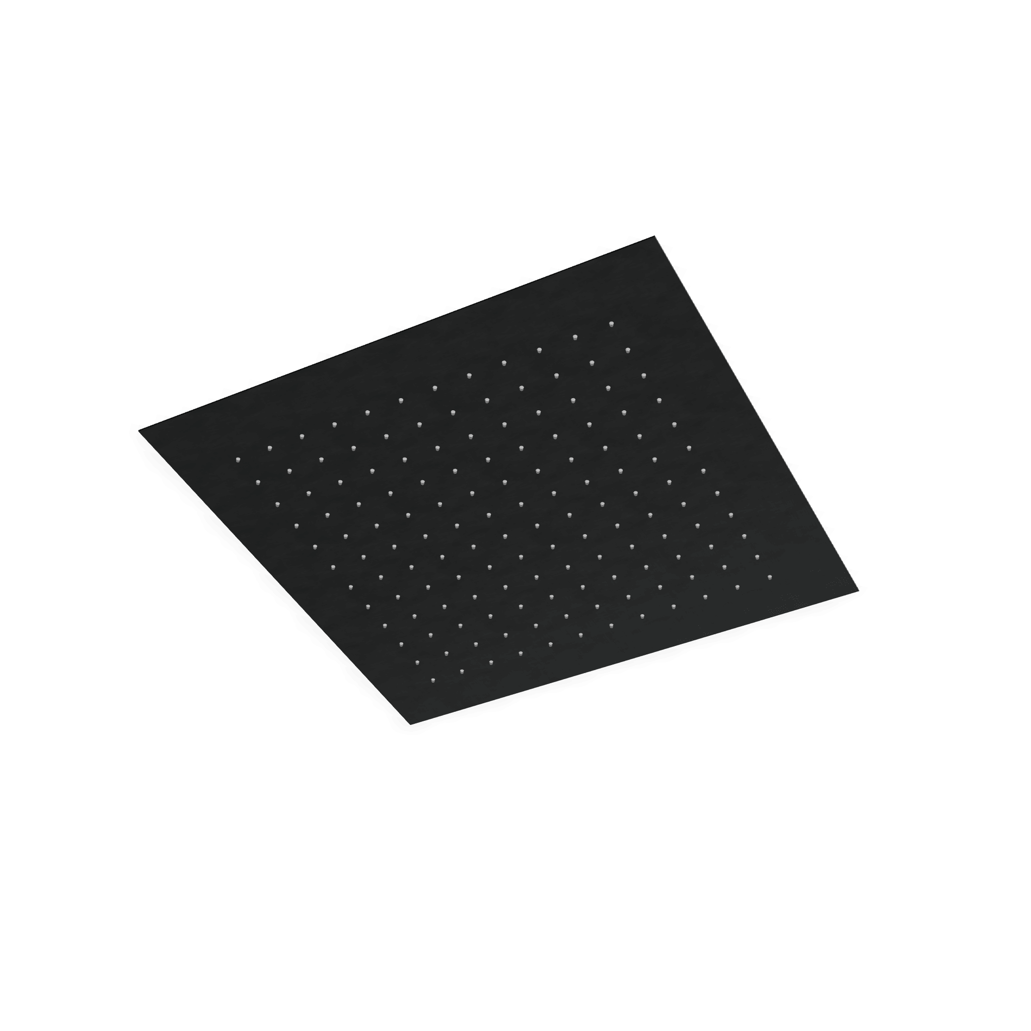 Верхний душ 500х500 мм встраиваемый